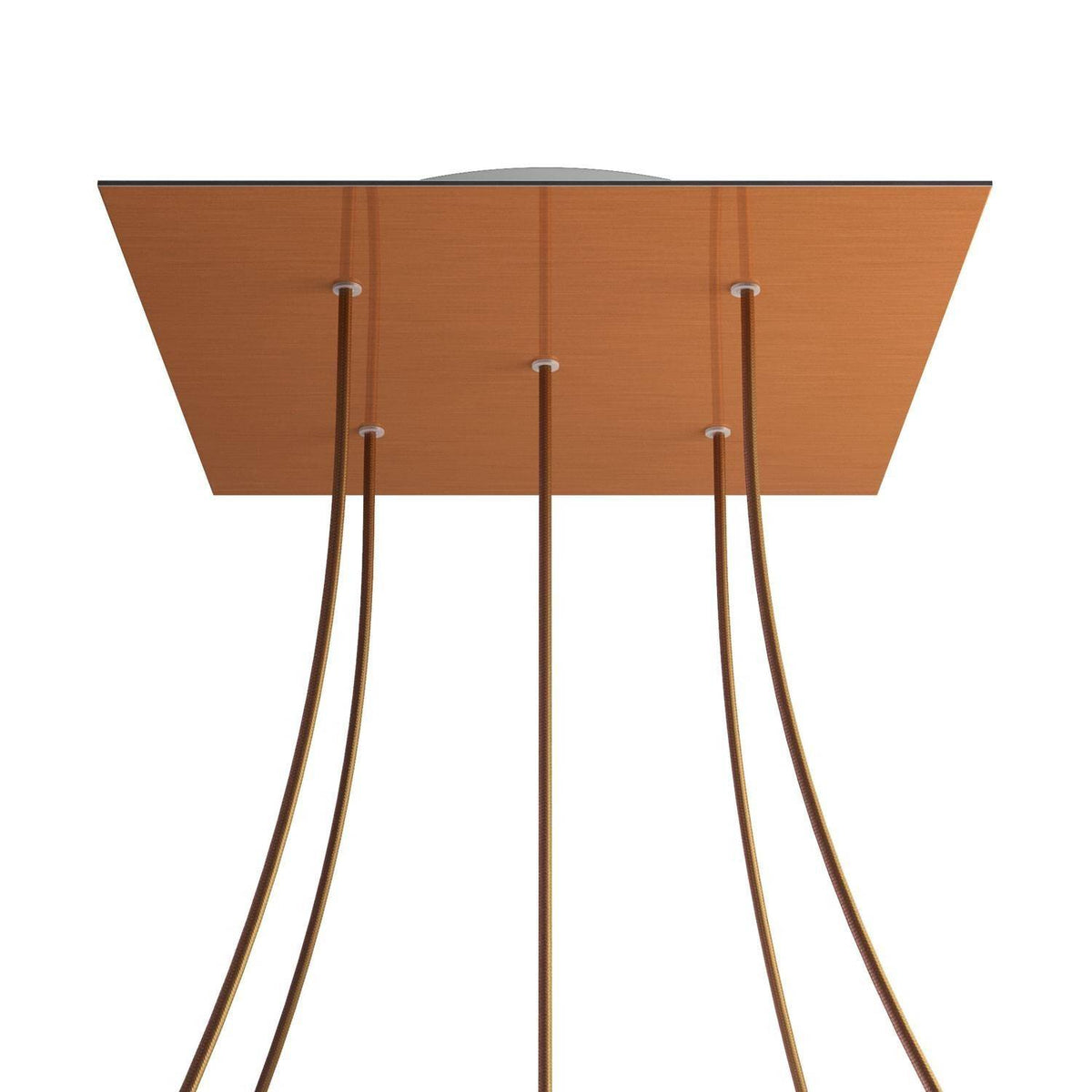 Kruhový stropní baldachýn Rose-One System - průměr 400 mm, kovový materiál