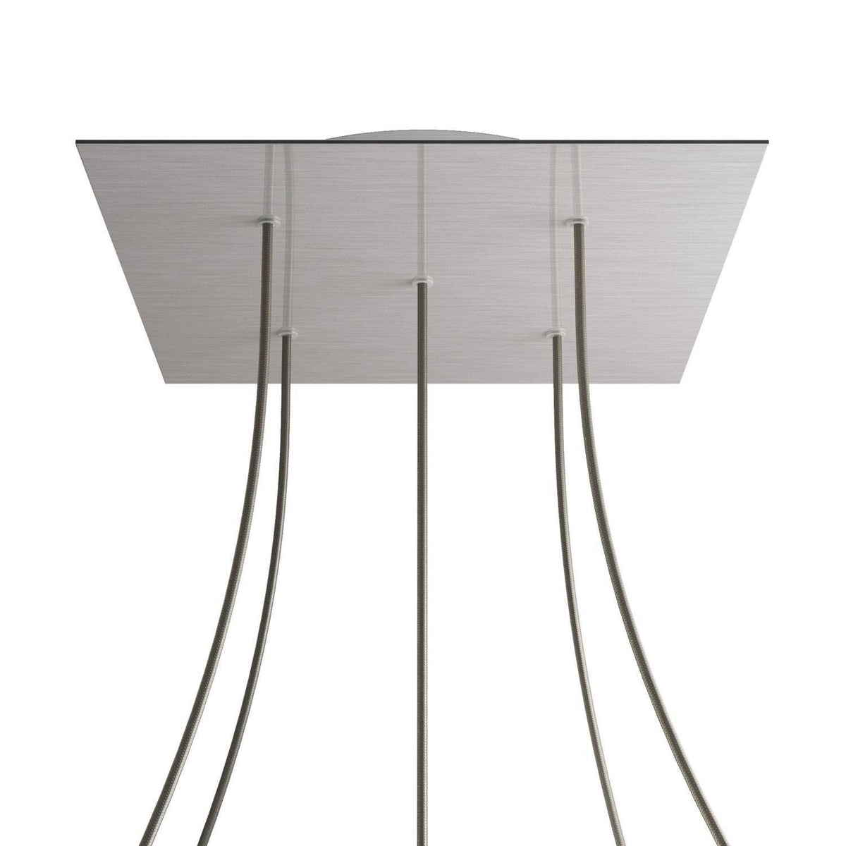 Kruhový stropní baldachýn Rose-One System - průměr 400 mm, kovový materiál