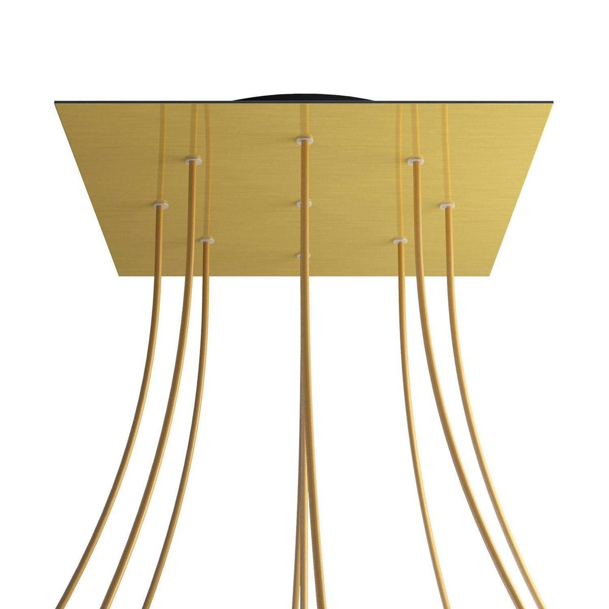 Kruhový stropní baldachýn Rose-One System - průměr 400 mm, kovový materiál