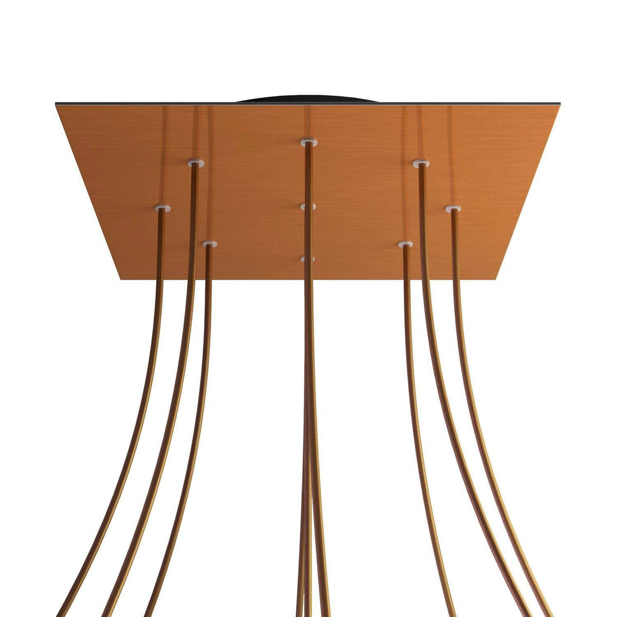 Kruhový stropní baldachýn Rose-One System - průměr 400 mm, kovový materiál