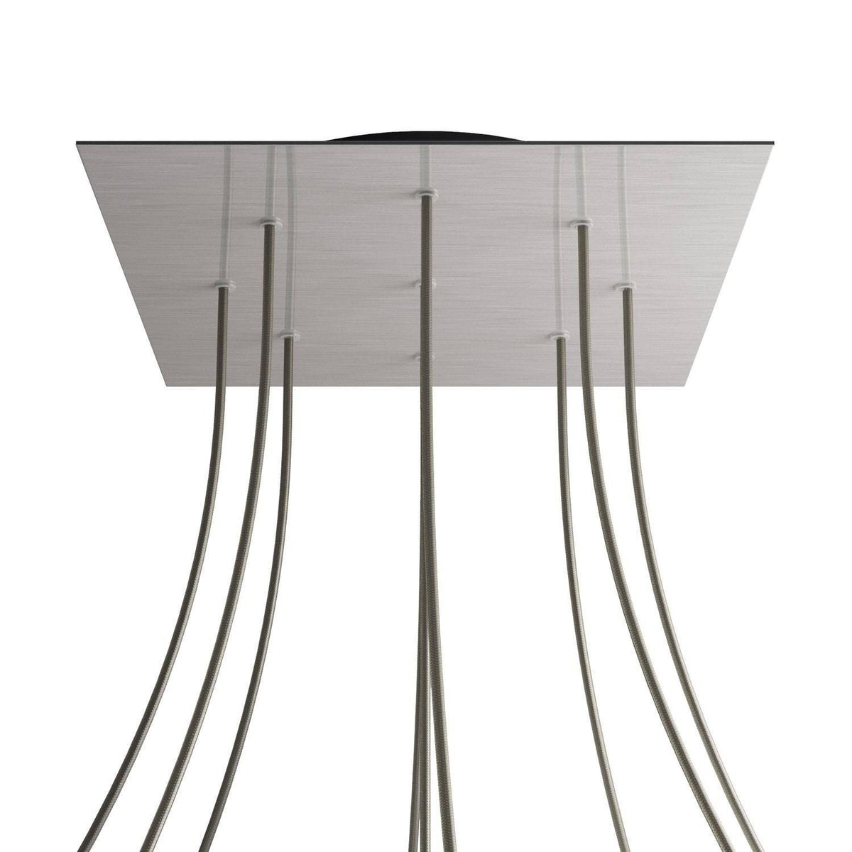 Kruhový stropní baldachýn Rose-One System - průměr 400 mm, kovový materiál