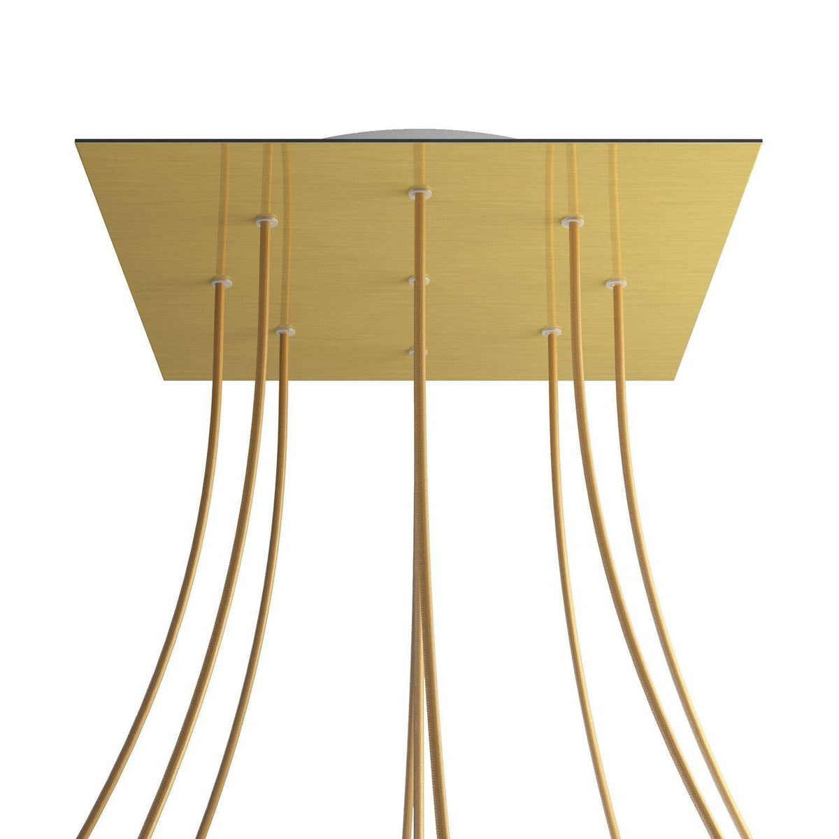 Kruhový stropní baldachýn Rose-One System - průměr 400 mm, kovový materiál