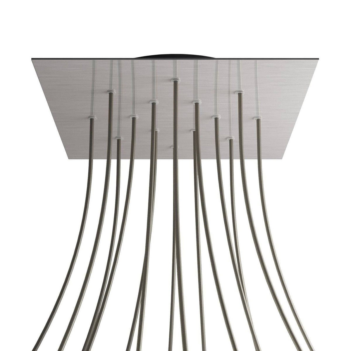 Kruhový stropní baldachýn Rose-One System - průměr 400 mm, kovový materiál