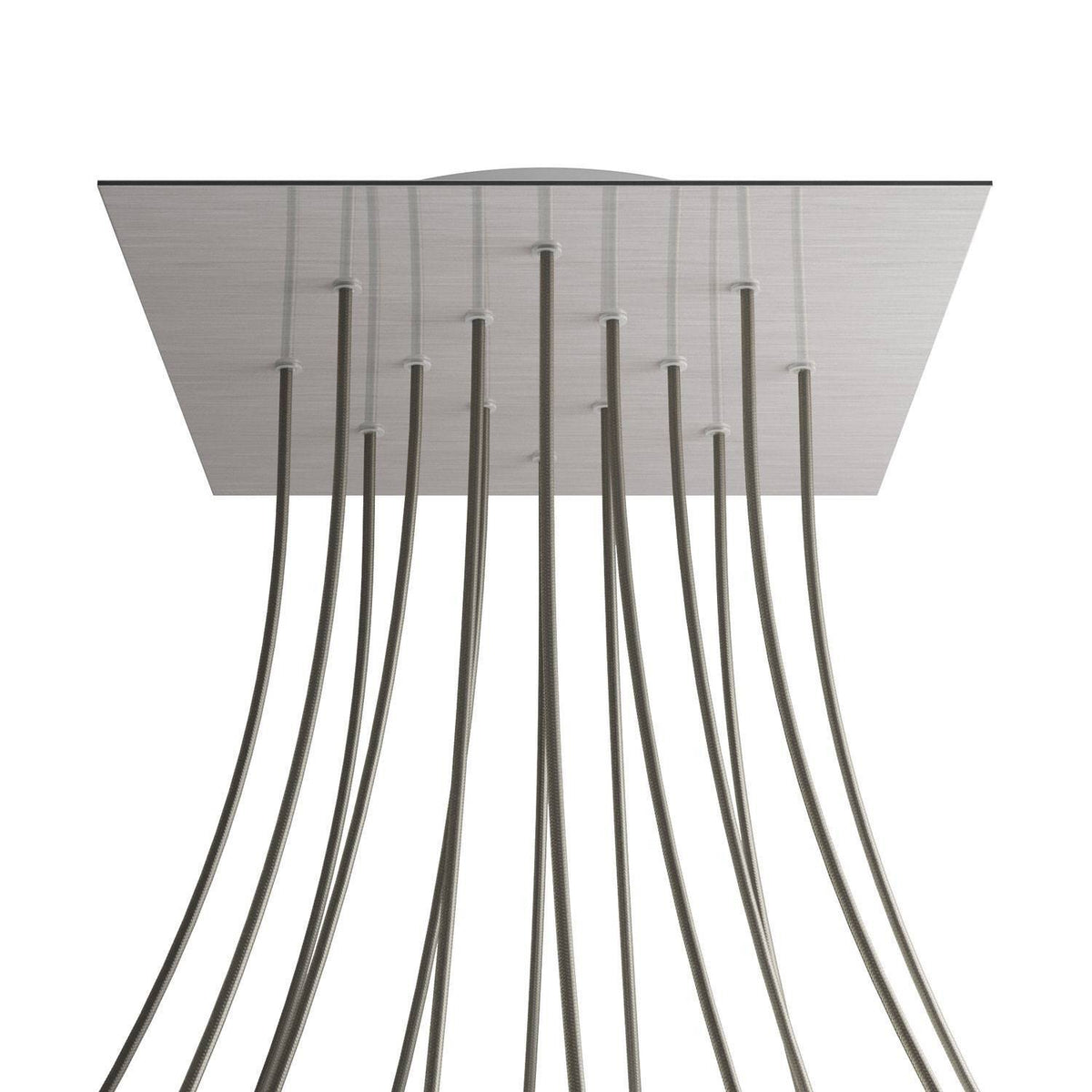 Kruhový stropní baldachýn Rose-One System - průměr 400 mm, kovový materiál