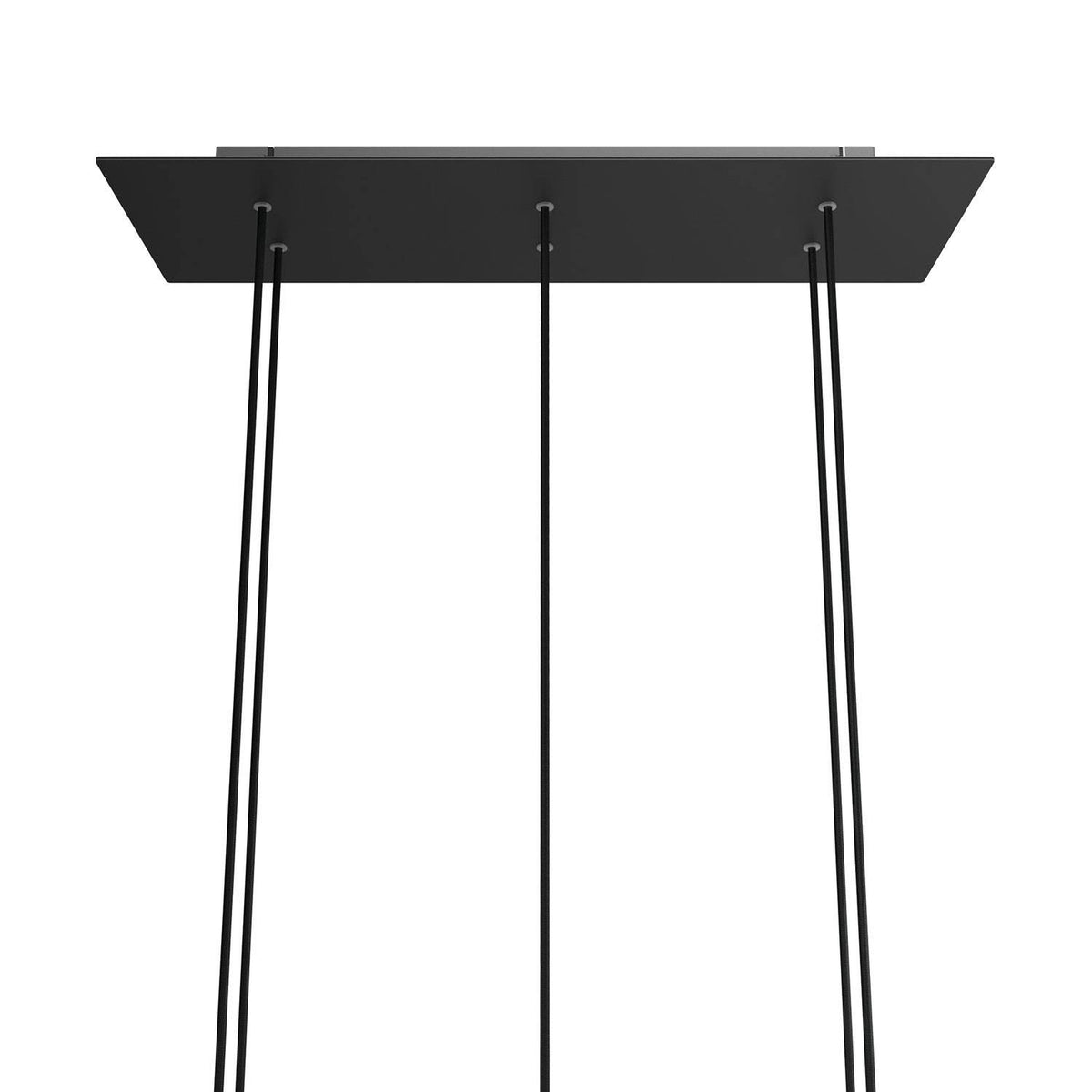 Kruhový stropní baldachýn Rose-One s průměrem 400 mm a kovovým materiálem