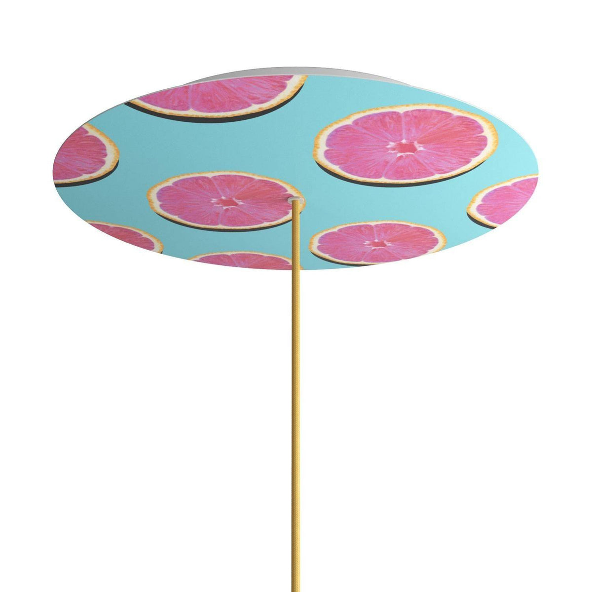Kruhový stropní baldachýn Rose-One System - průměr 400 mm, kovový materiál