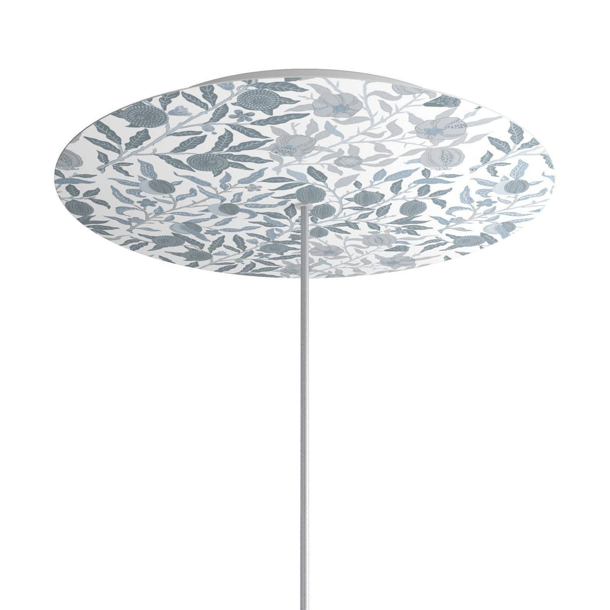Kruhový stropní baldachýn Rose-One System - průměr 400 mm, kovový materiál