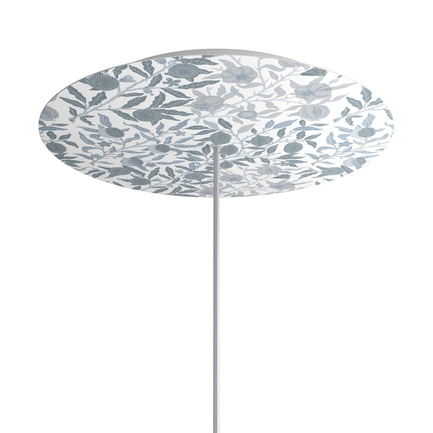 Kruhový stropní baldachýn Rose-One System - průměr 400 mm, kovový materiál