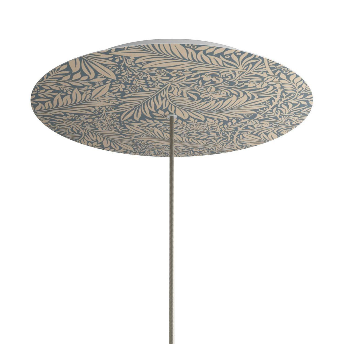 Kruhový stropní baldachýn Rose-One System - průměr 400 mm, kovový materiál