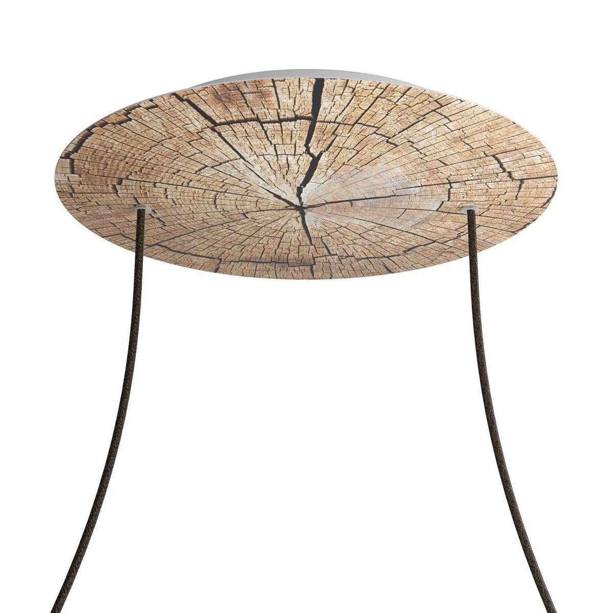 Kruhový stropní baldachýn Rose-One System - průměr 400 mm, kovový materiál