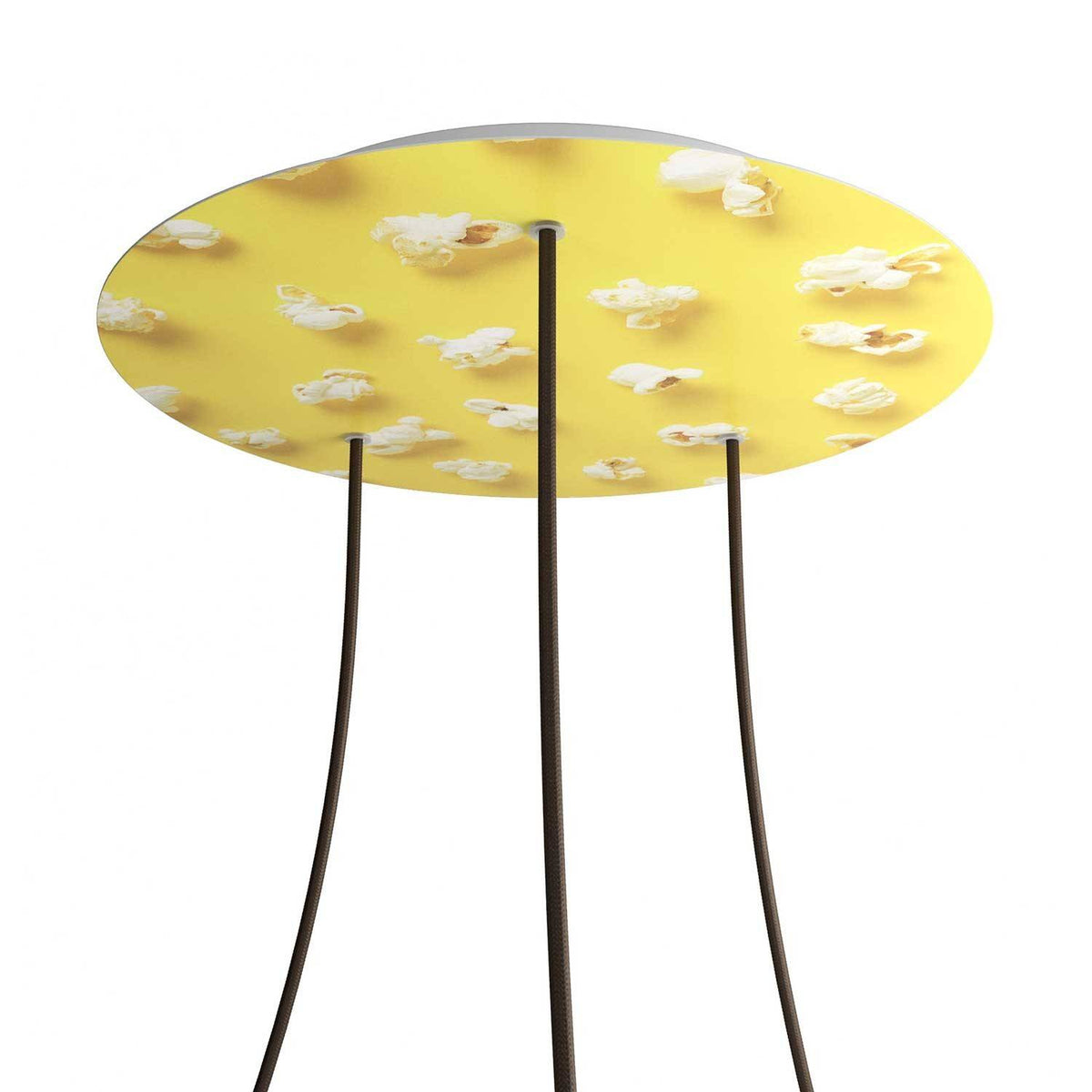 Kruhový stropní baldachýn Rose-One System - průměr 400 mm, kovový materiál