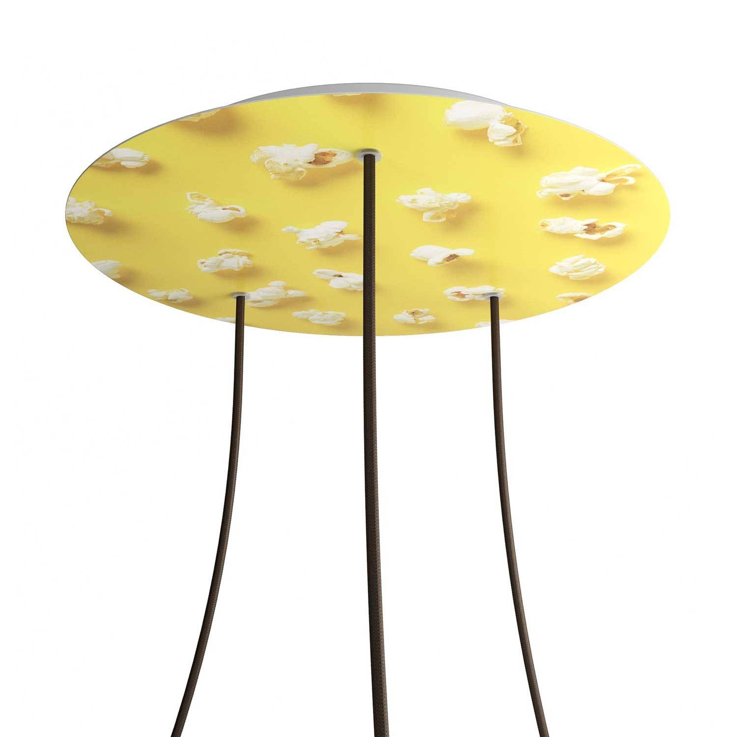 Kruhový stropní baldachýn Rose-One System - průměr 400 mm, kovový materiál