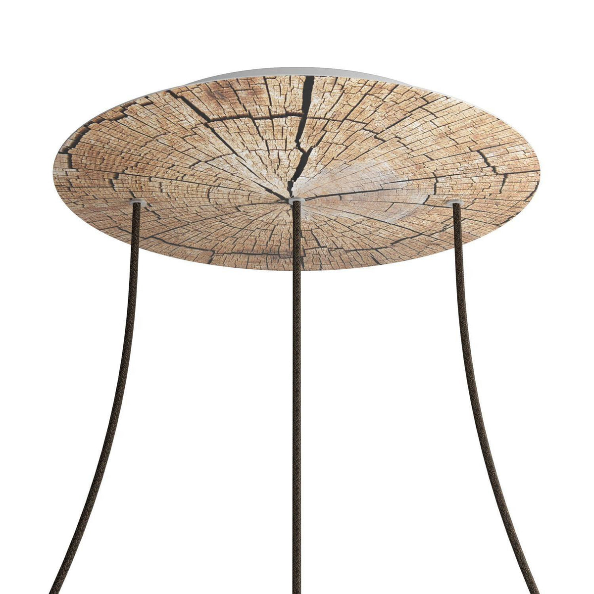 Kruhový stropní baldachýn Rose-One System - průměr 400 mm, kovový materiál