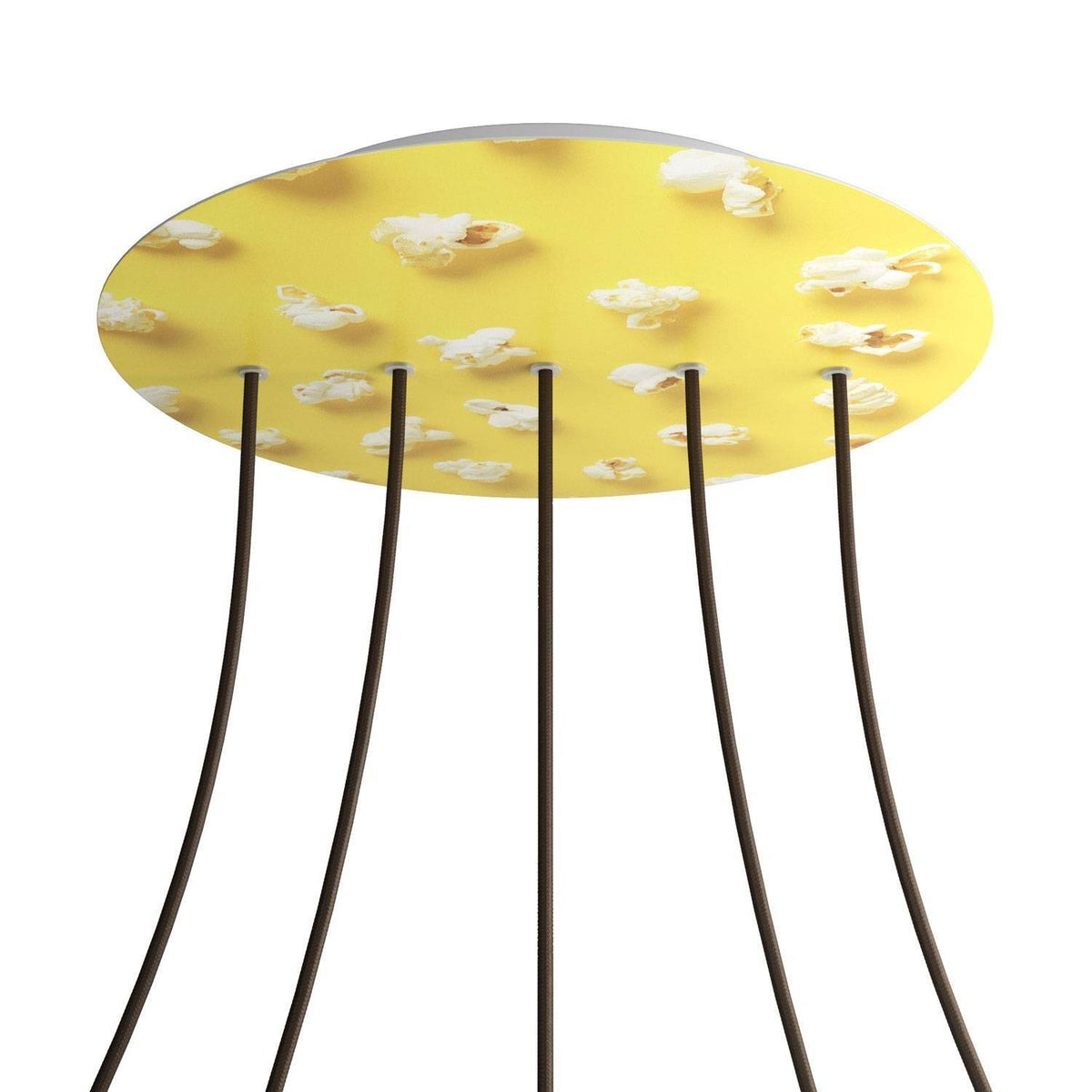 Kruhový stropní baldachýn Rose-One System - průměr 400 mm, kovový materiál