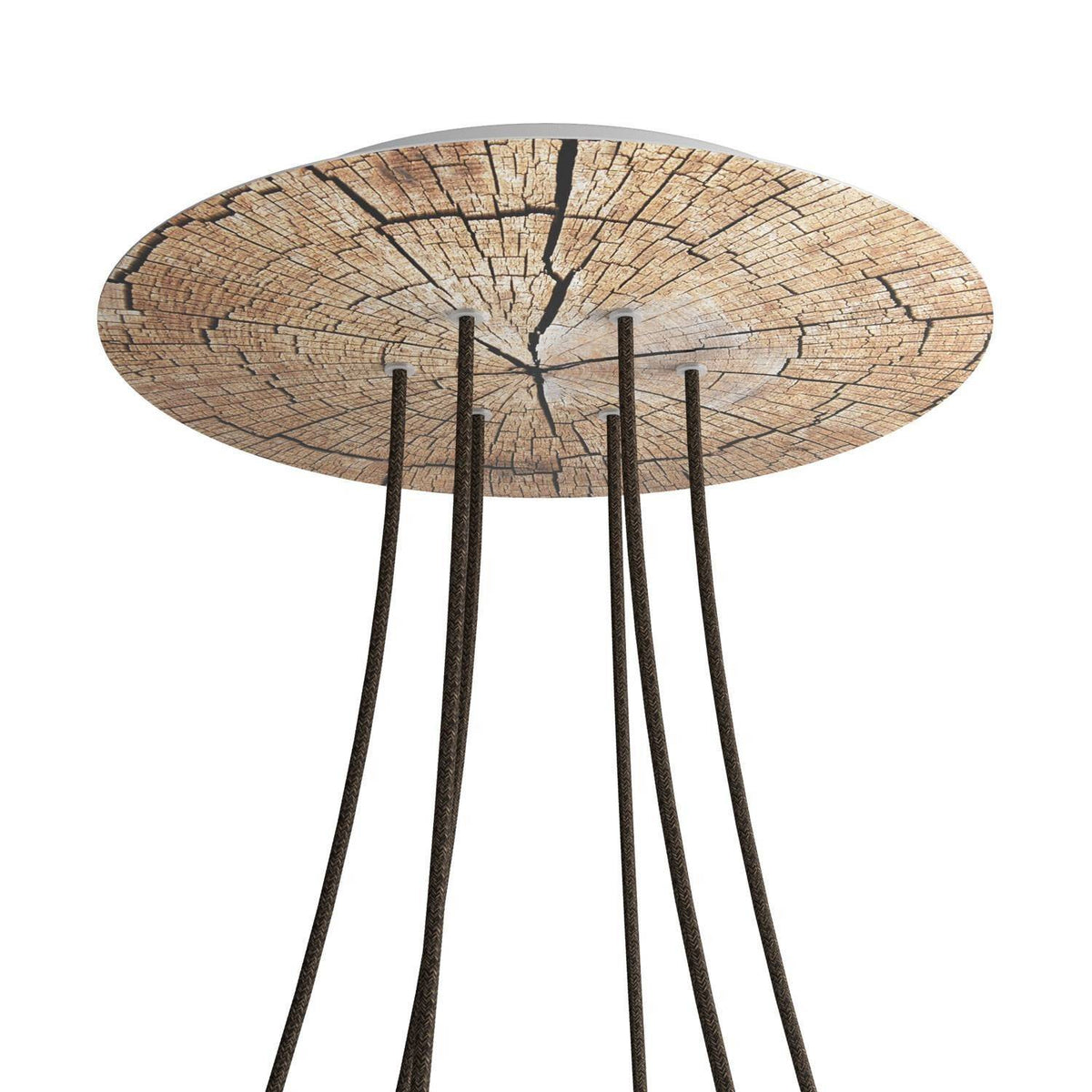 Kruhový stropní baldachýn Rose-One System - průměr 400 mm, kovový materiál
