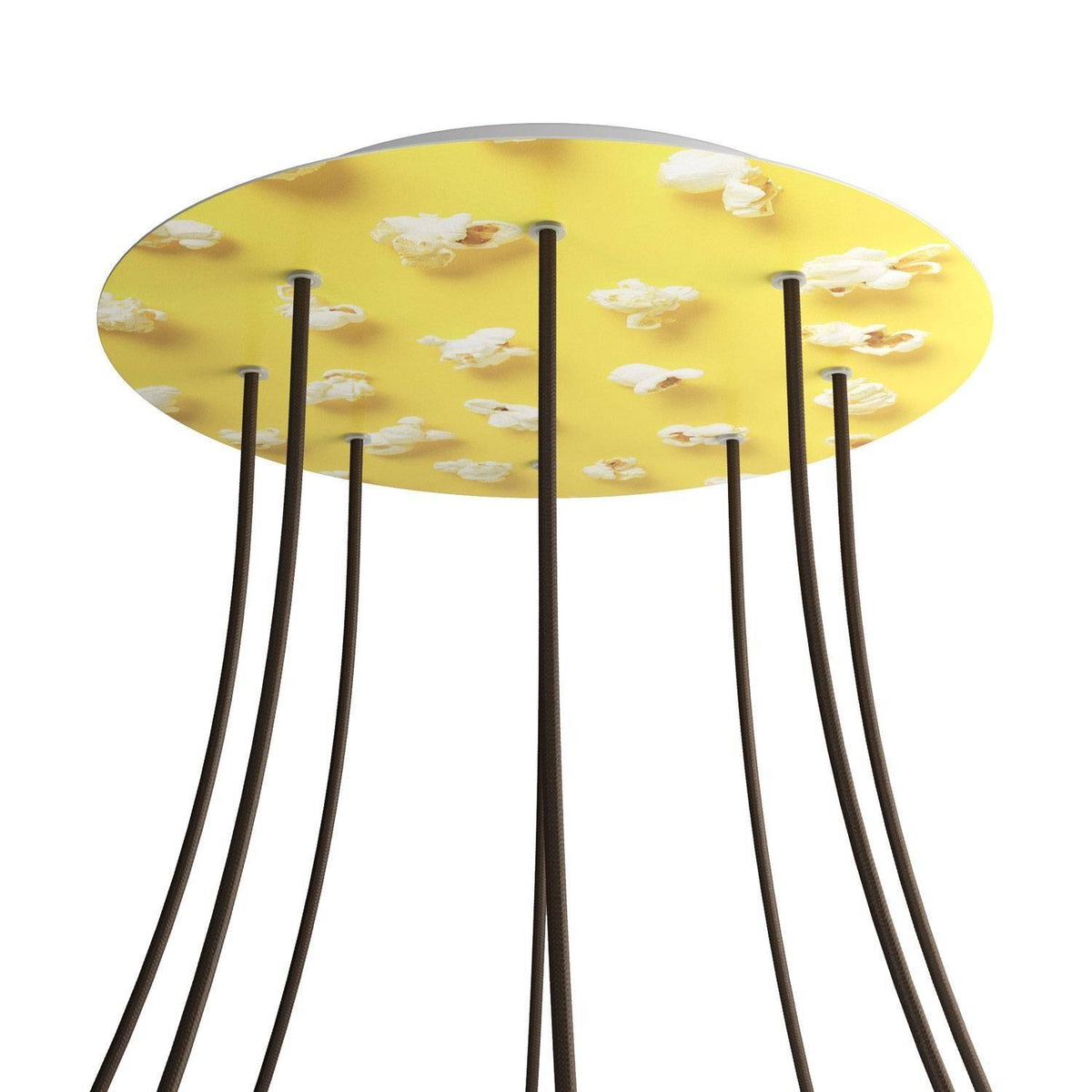 Kruhový stropní baldachýn Rose-One System - průměr 400 mm, kovový materiál