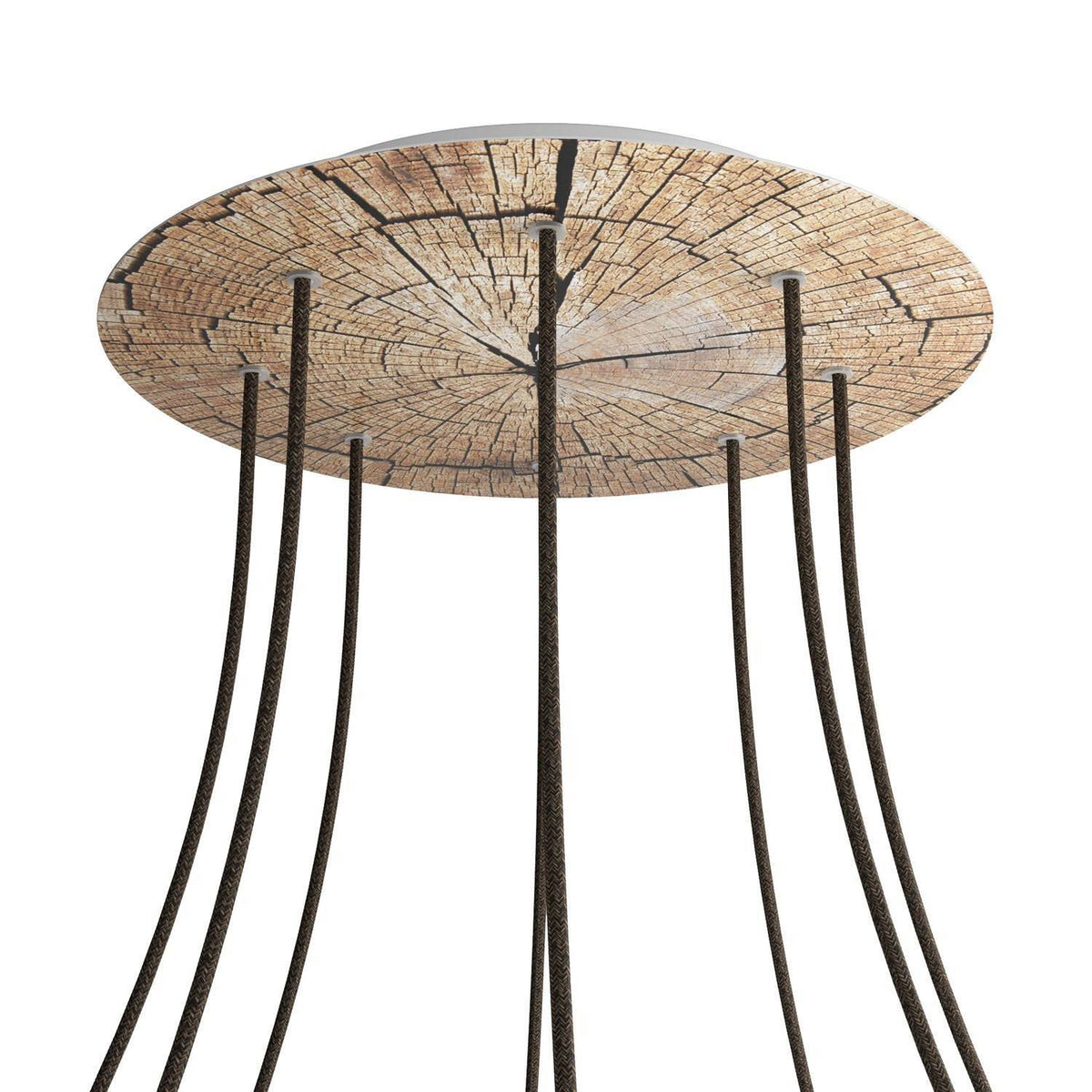 Kruhový stropní baldachýn Rose-One System - průměr 400 mm, kovový materiál