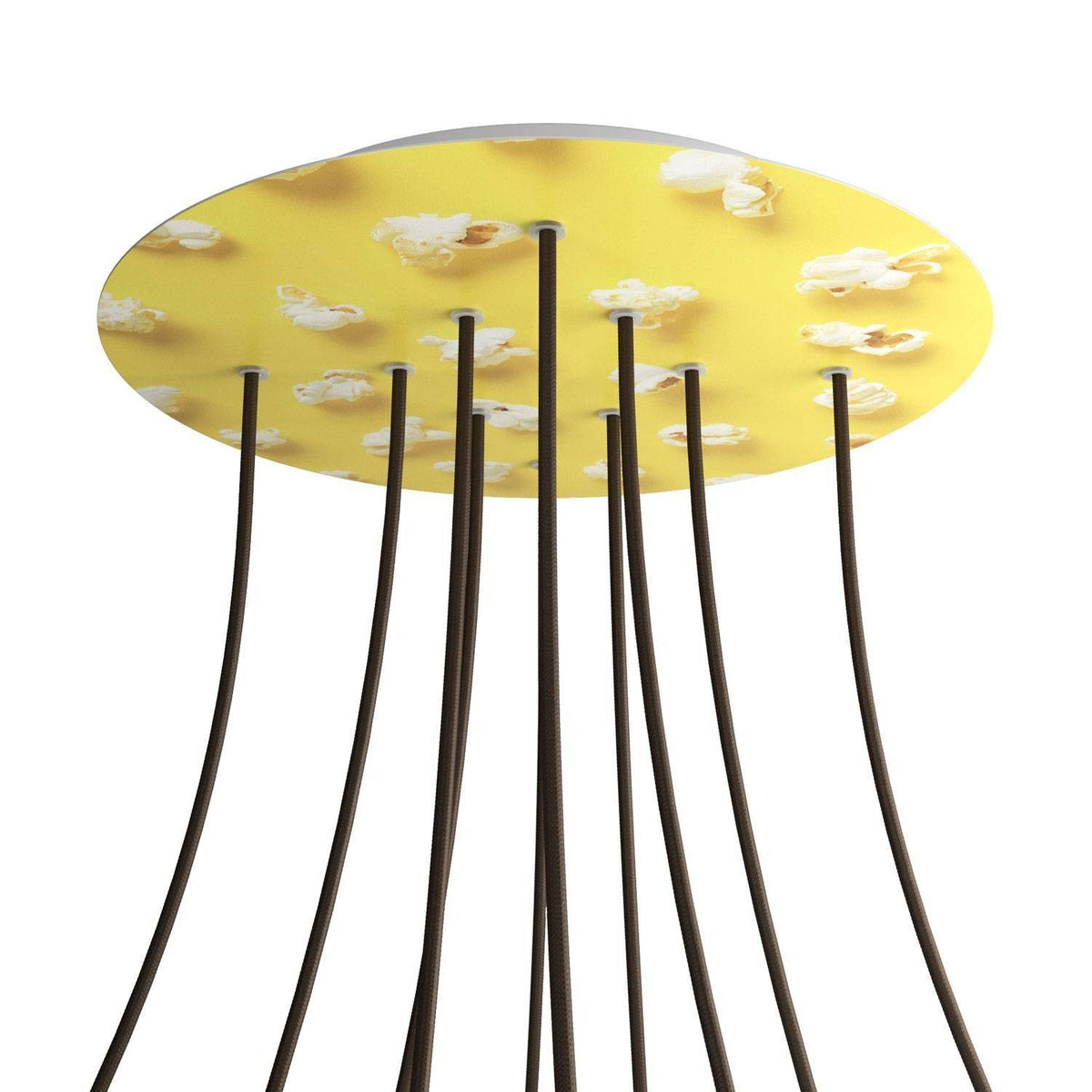Kruhový stropní baldachýn Rose-One System - průměr 400 mm, kovový materiál