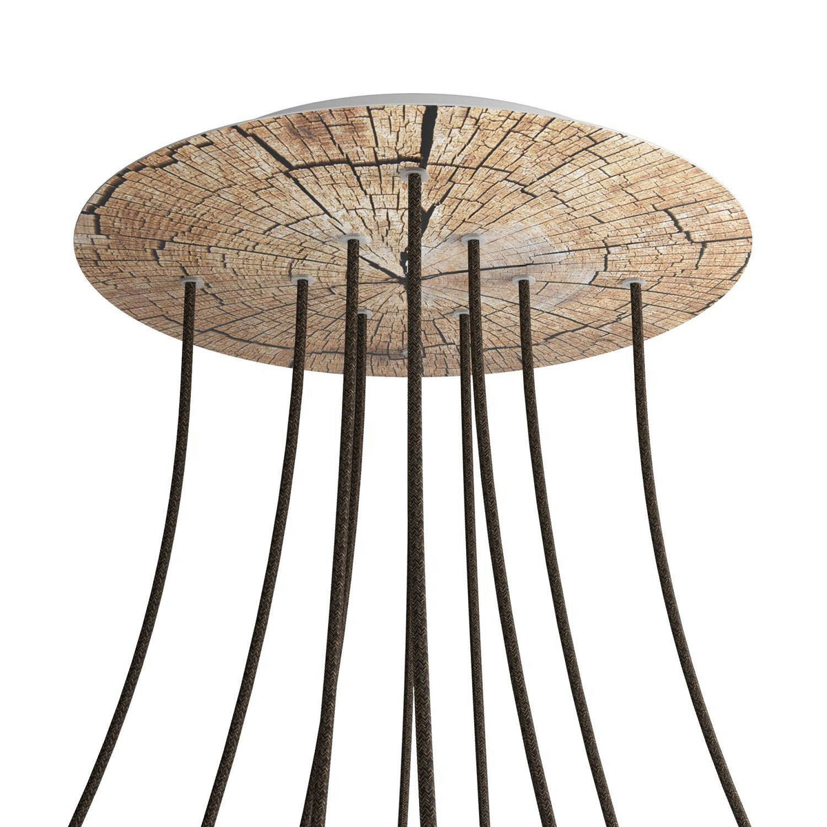 Kruhový stropní baldachýn Rose-One System - průměr 400 mm, kovový materiál