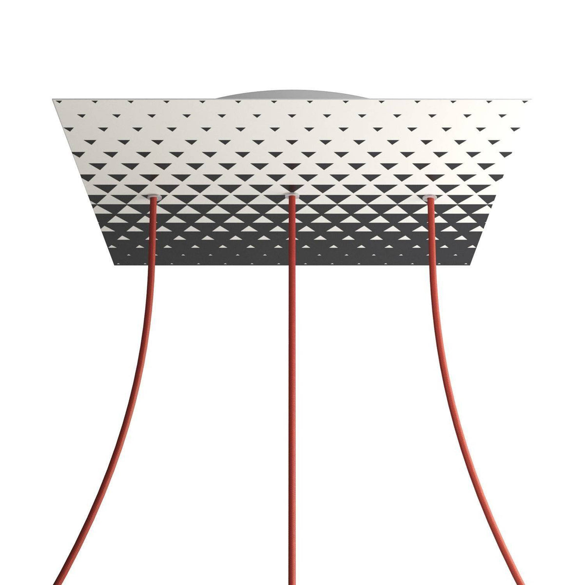 Kruhový stropní baldachýn Rose-One System - průměr 400 mm, kovový materiál
