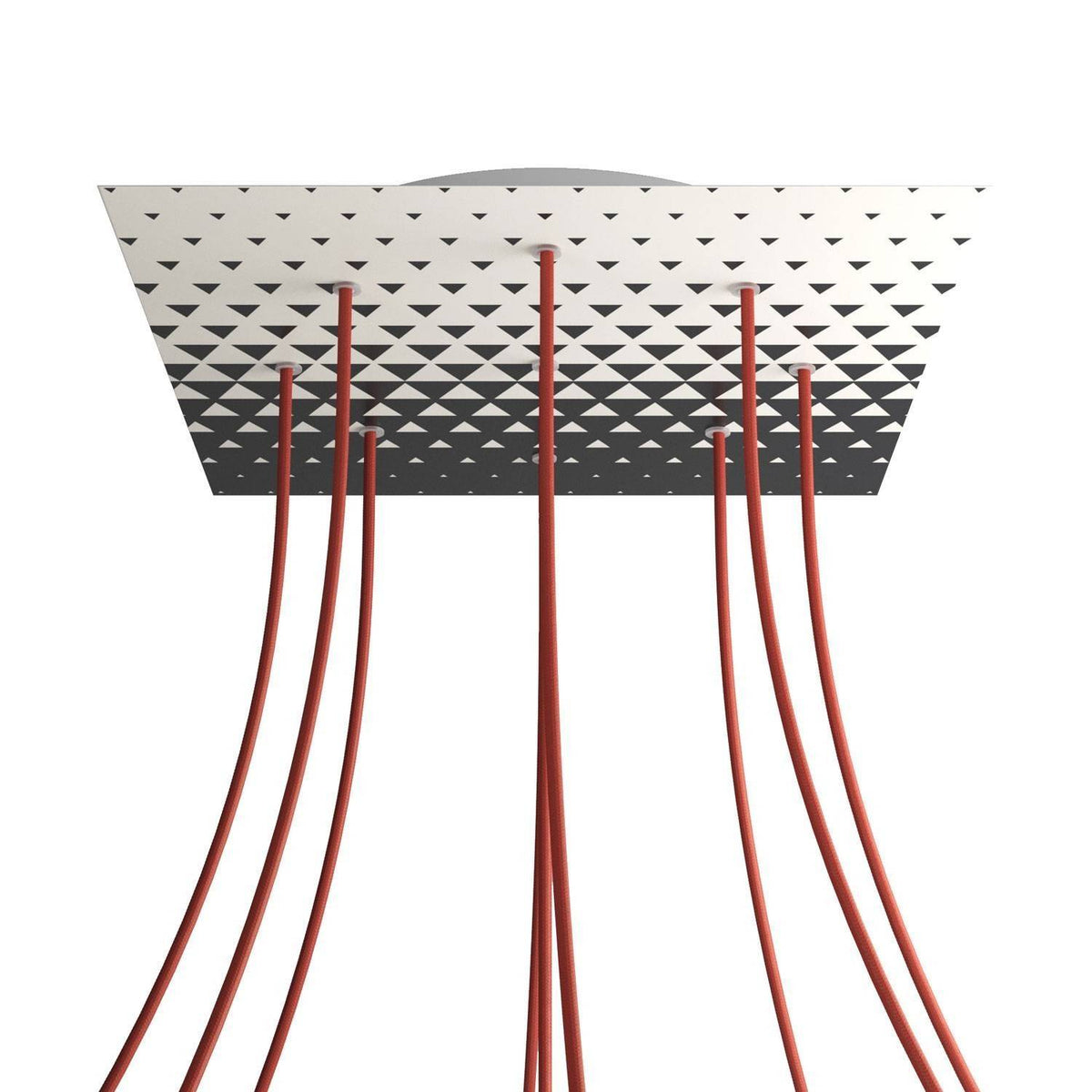 Kruhový stropní baldachýn Rose-One System - průměr 400 mm, kovový materiál