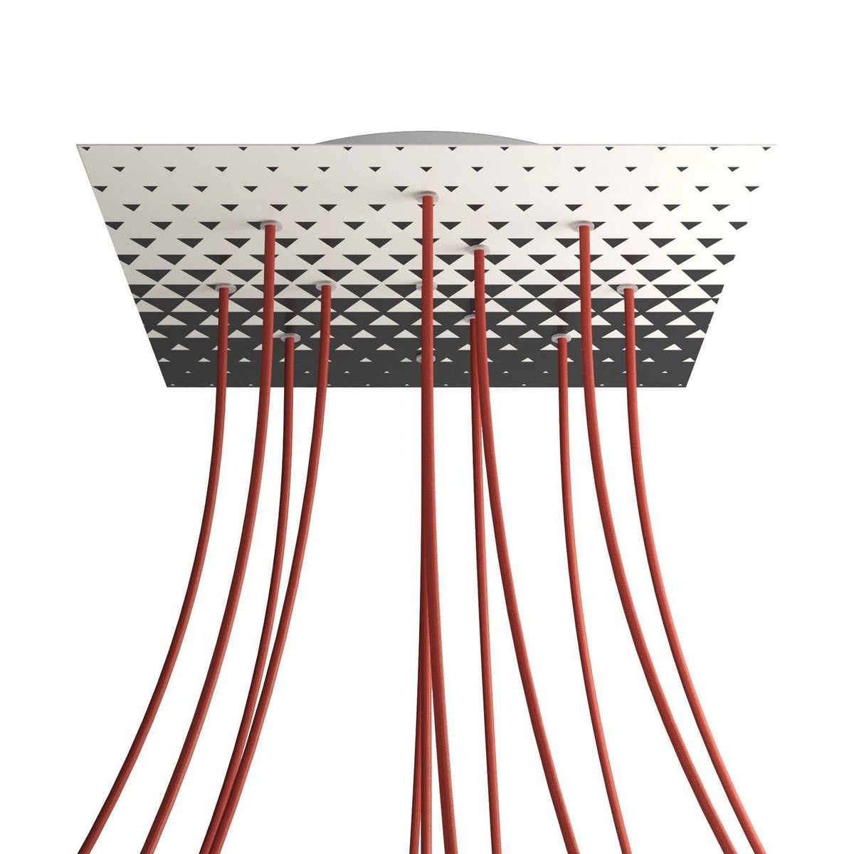 Kruhový stropní baldachýn Rose-One System - průměr 400 mm, kovový materiál