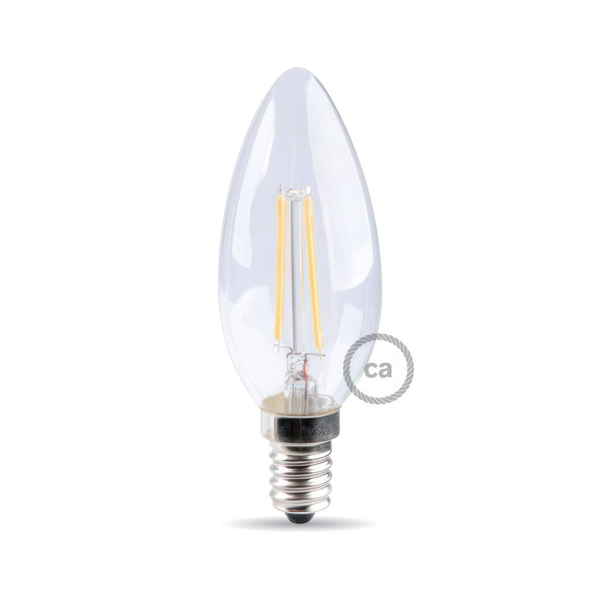 LED žárovka Olive 4,5W E14, 2700K, průhledná, 470 Lm