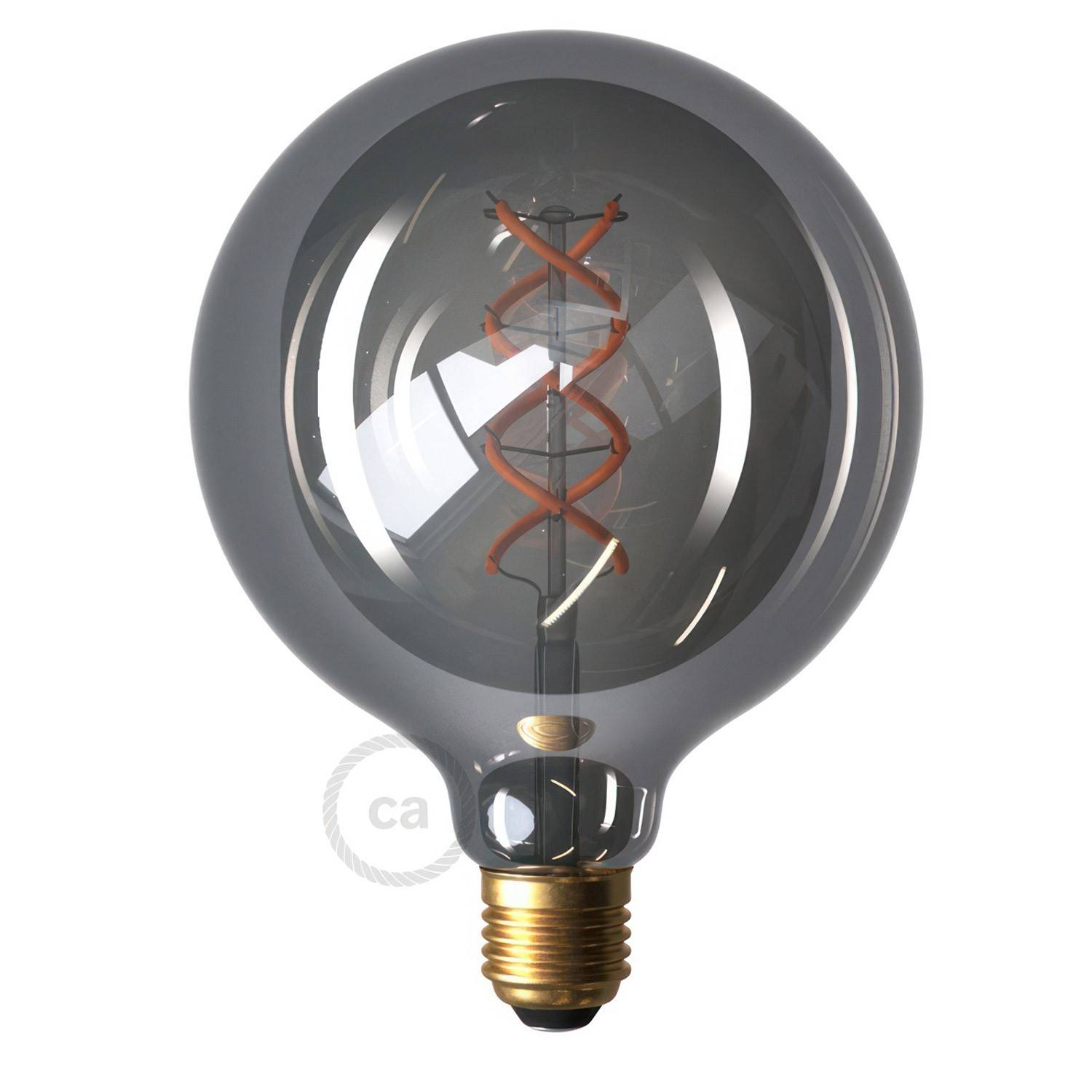 LED žárovka Smoky G125 - 5W E27, stmívatelná, 2000K