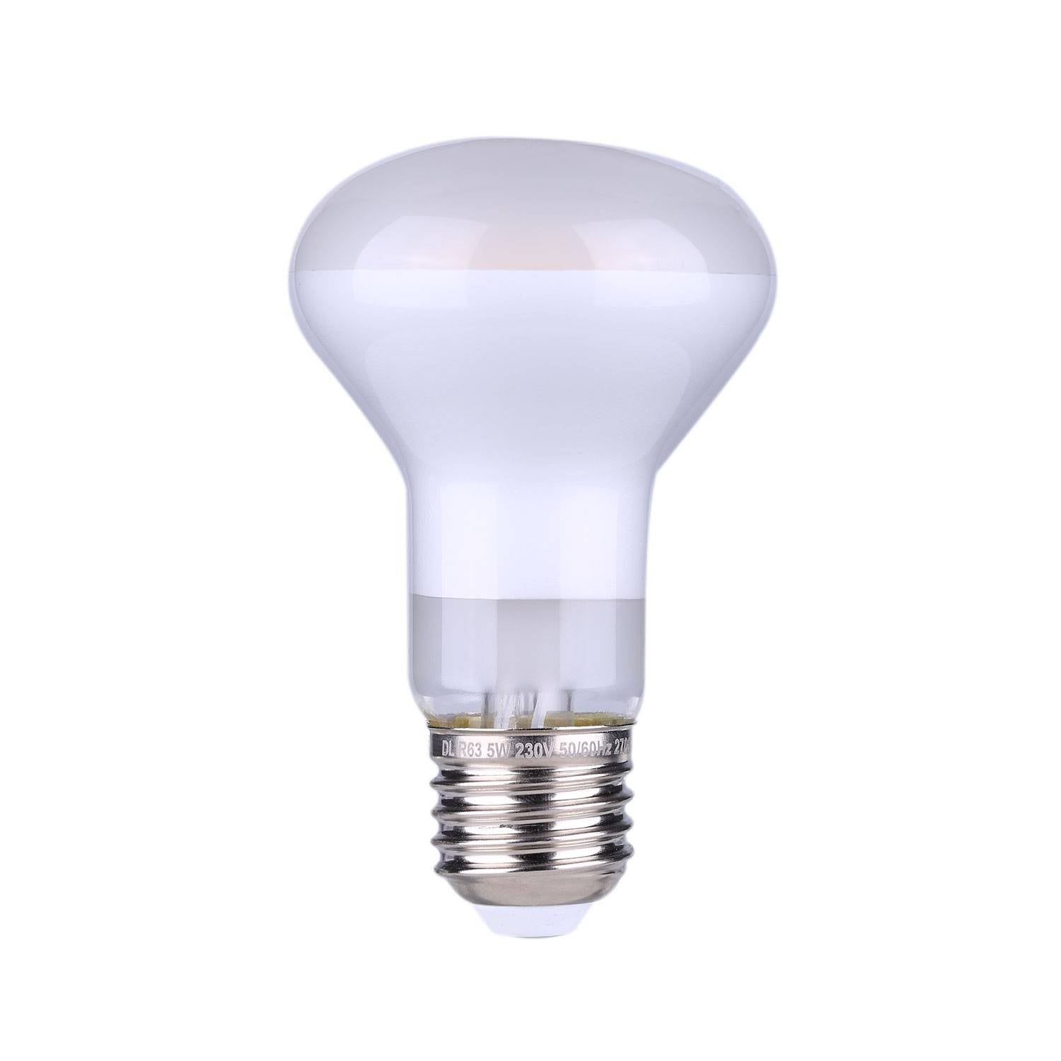 LED žárovka R63 5W E27 Stmívatelná 2700K, průměr 63 mm