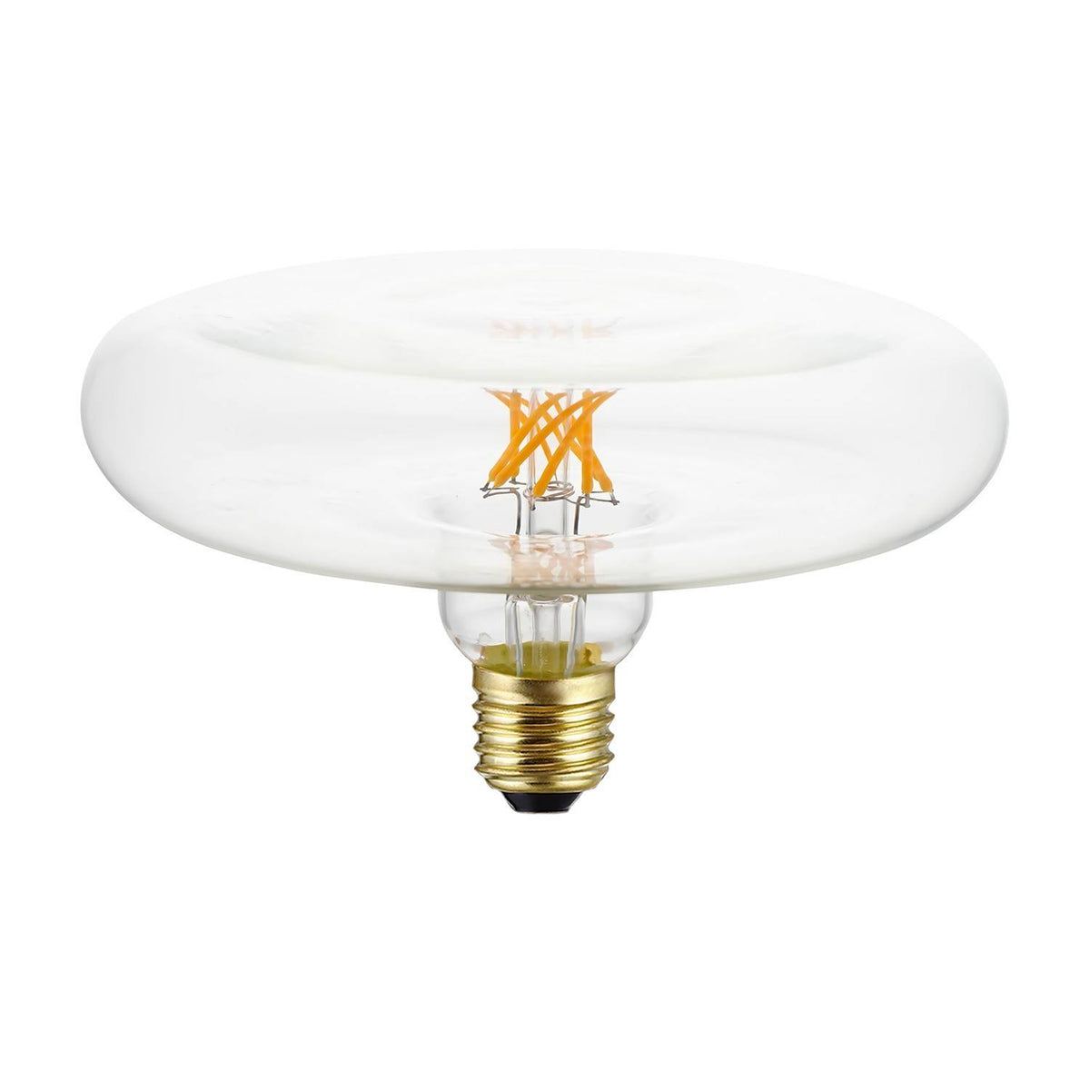 Průhledná stmívatelná LED D170, 6W, 2700K, E27