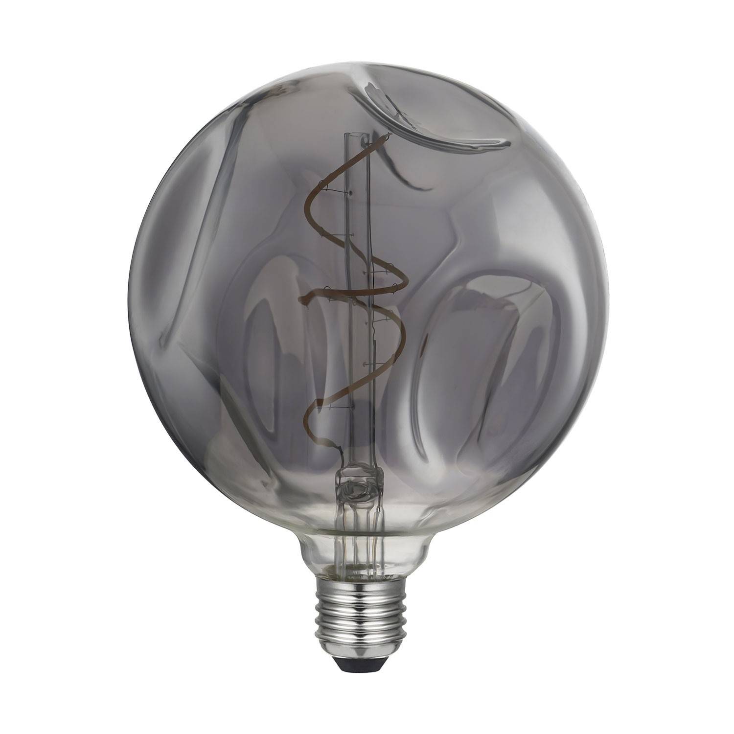 LED žárovka Smoky - Glóbus G145, 5W E27, stmívatelná, 2000K
