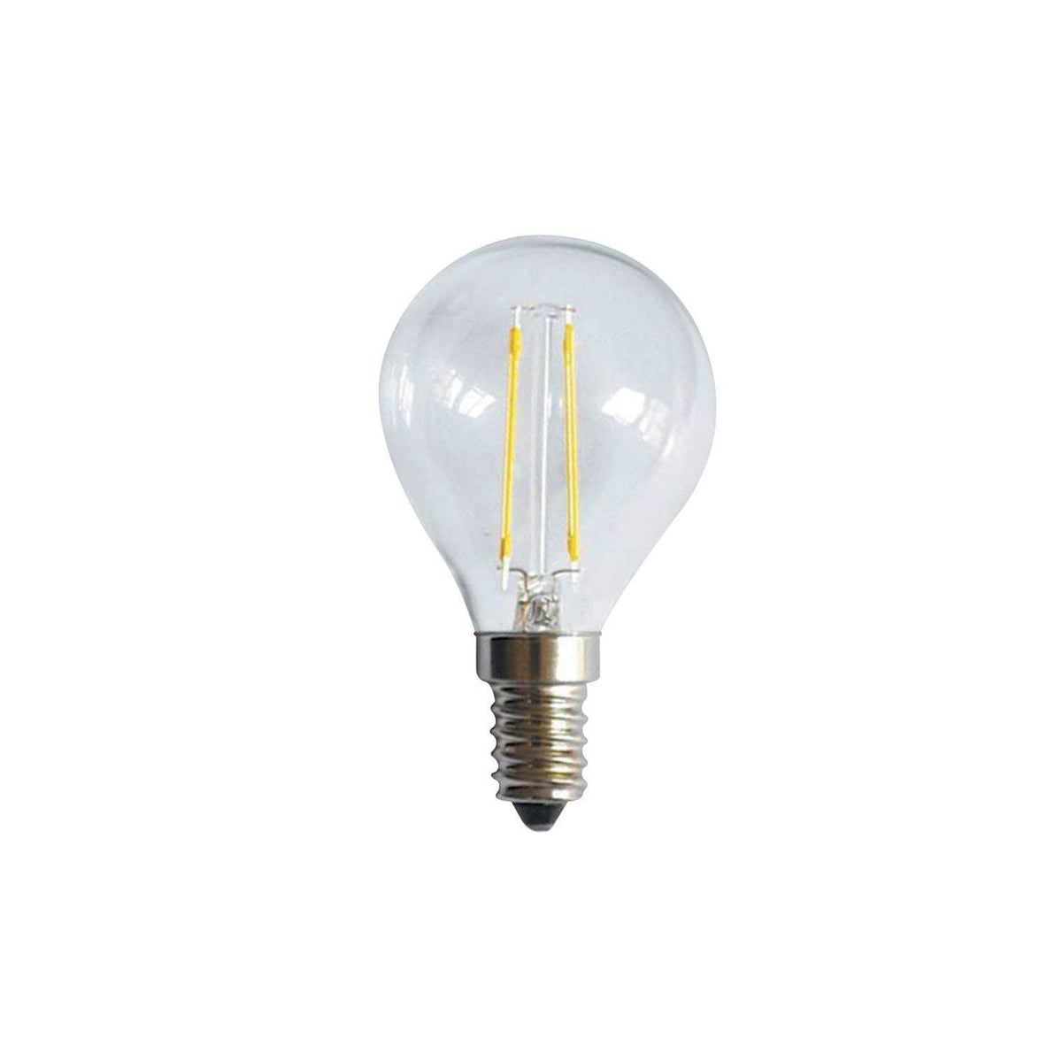 Průhledná LED žárovka E14 6.5W 2700K, 806 Lm