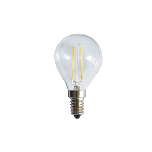 Průhledná LED žárovka E14 6.5W 2700K, 806 Lm