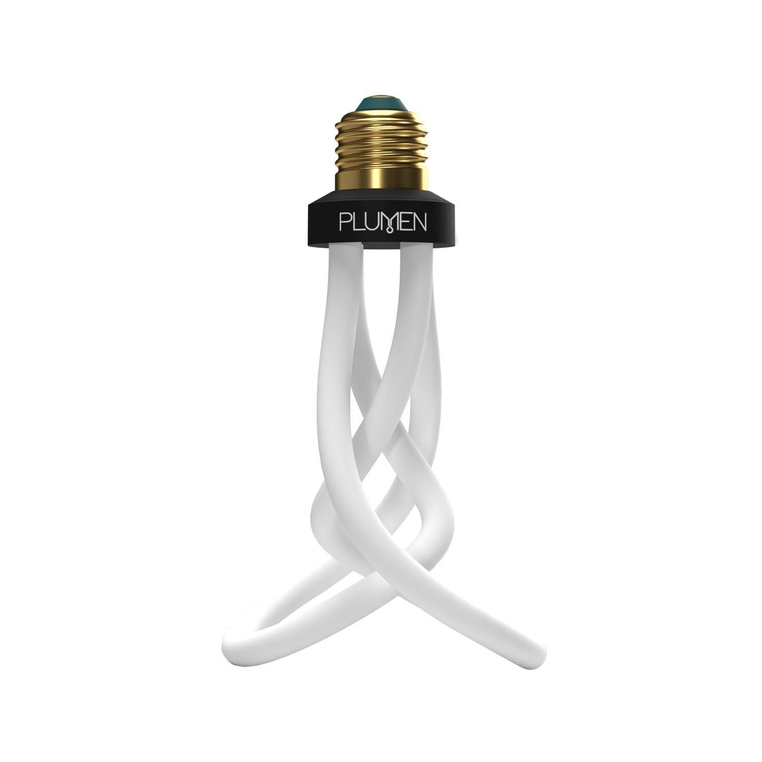 LED žárovka Plumen 001 6,5W E27 stmívatelná, 3500K, průměr 101 mm
