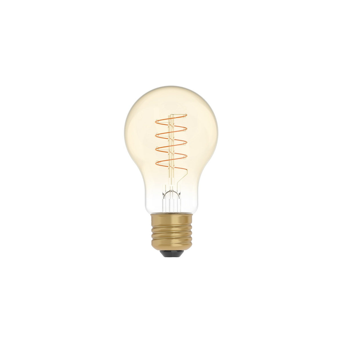 LED zlatá žárovka C03, 4W E27, 1800K stmívatelná