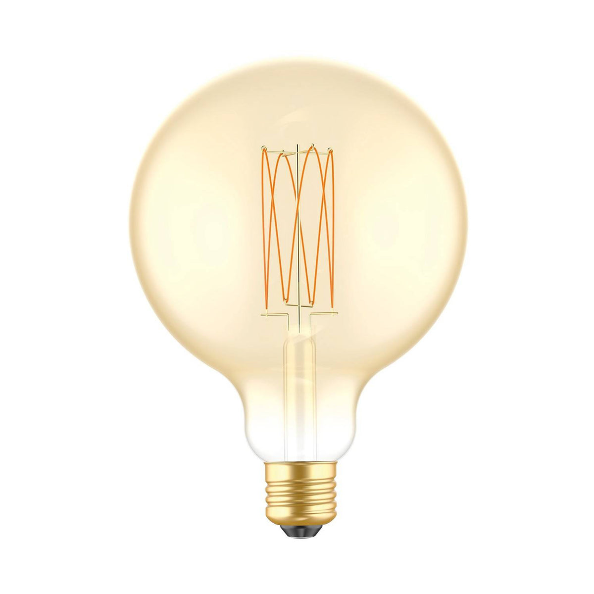 Stmívatelná LED zlatá žárovka G125, 7W, 2700K, E27