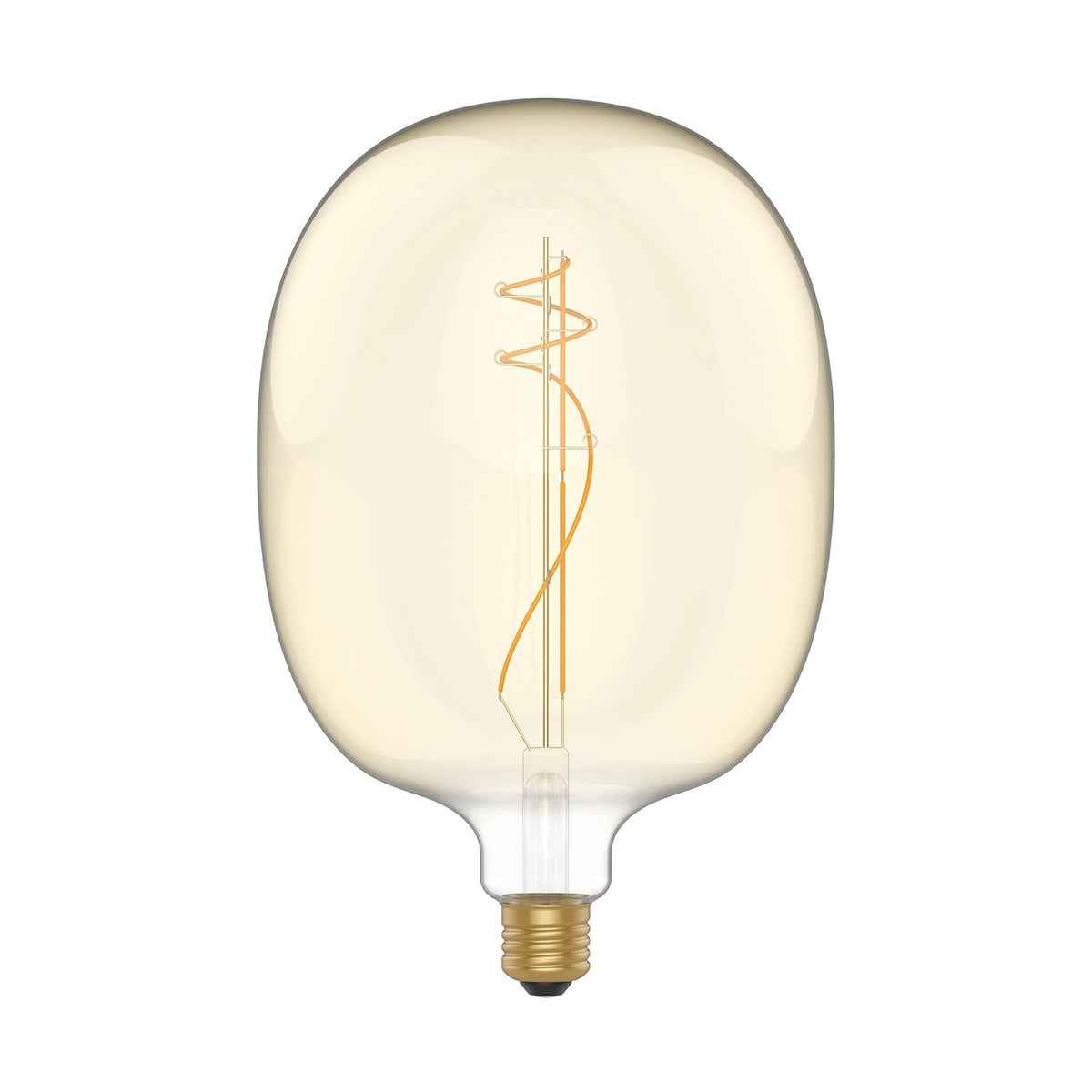 Stmívatelná LED zlatá žárovka Elipsa 170mm, 8,8W, 2200K