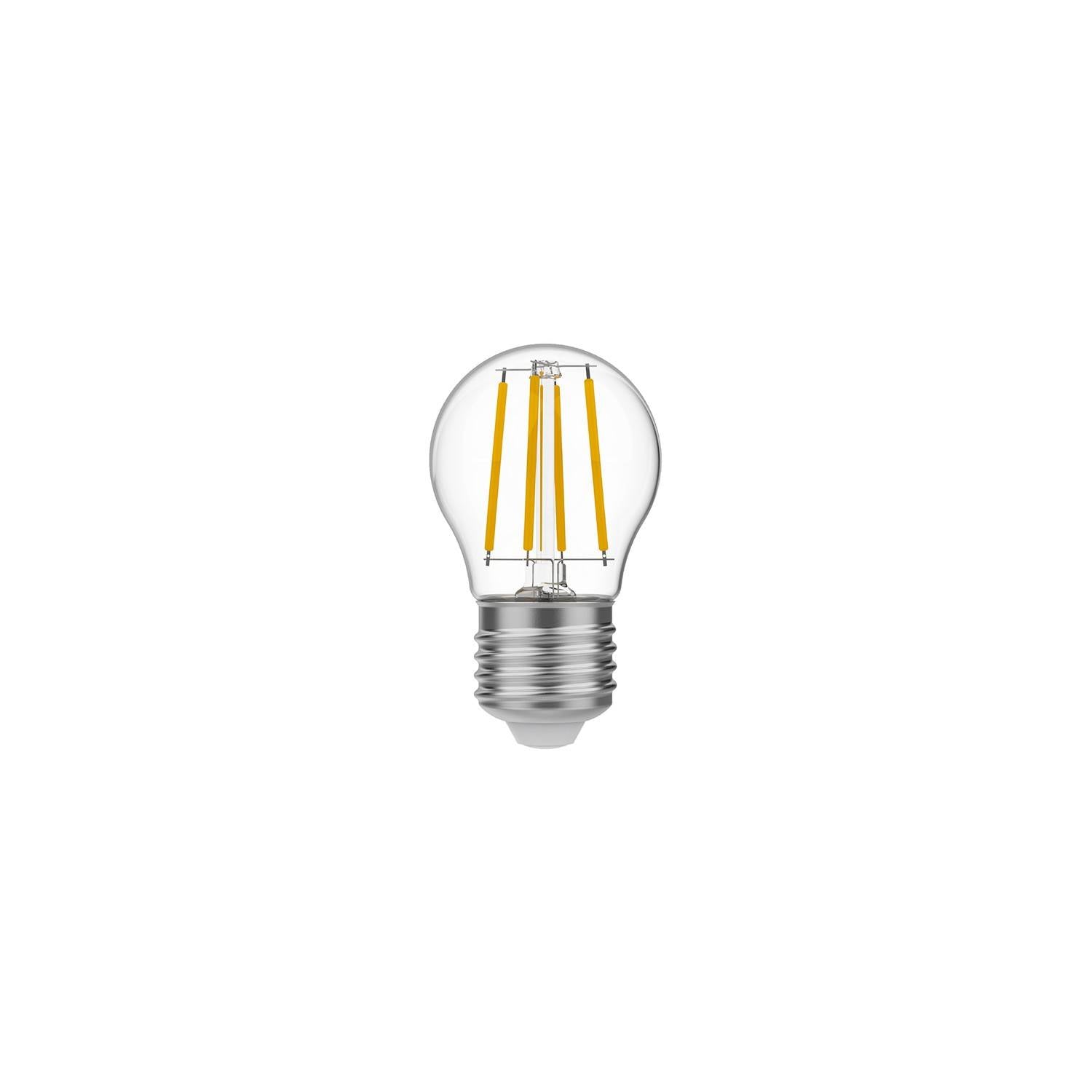 LED žárovka Mini Globe G45 4W 470Lm E27 2700K, průměr 45 mm