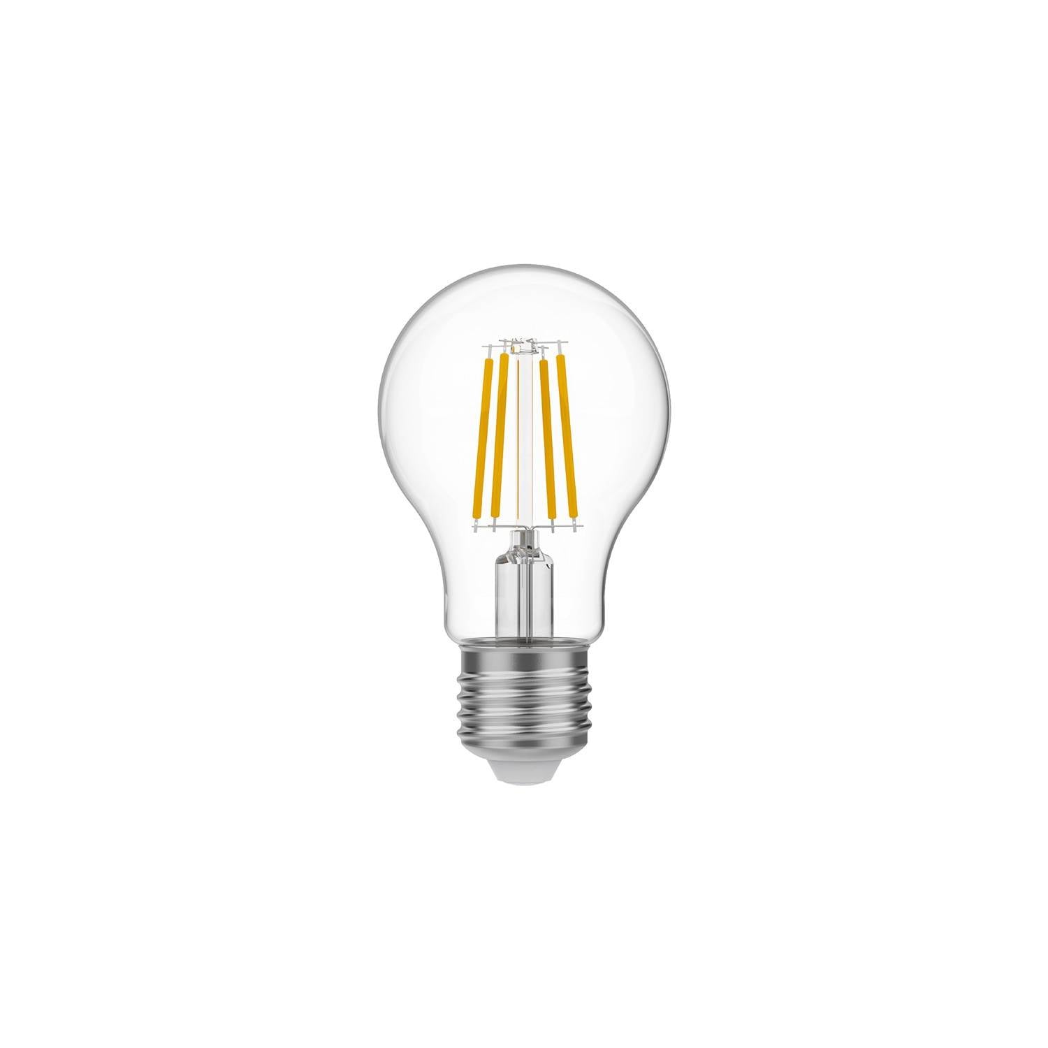 LED žárovka čirá kapka A60 4W 470Lm E27 2700K, průměr 60 mm