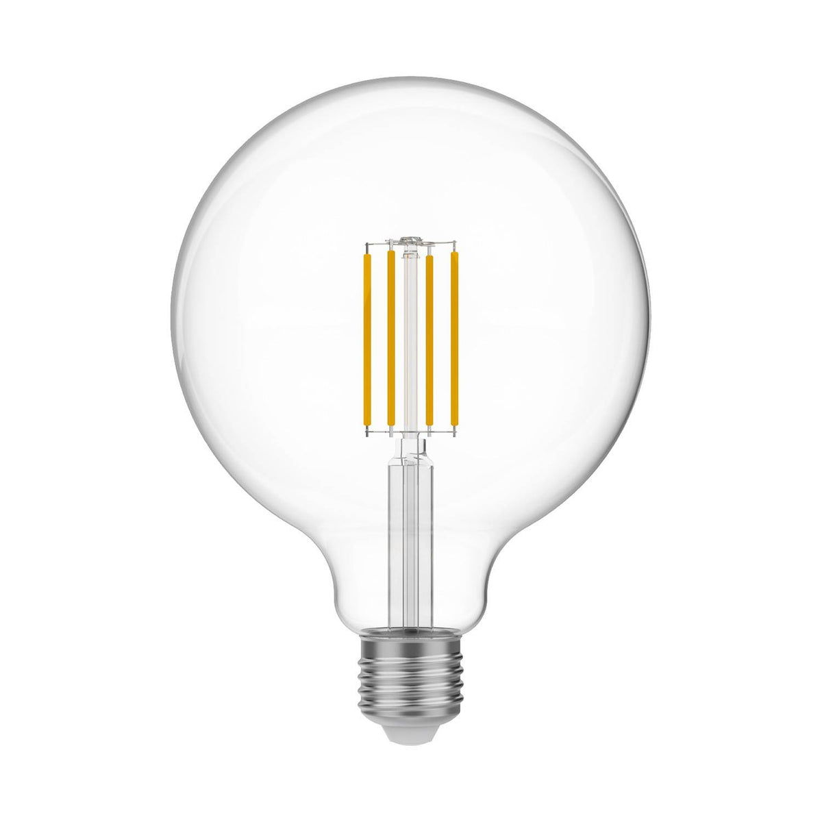 LED žárovka čirá Globe G125 7W 806Lm E27 3500K stmívatelná, průměr 125 mm