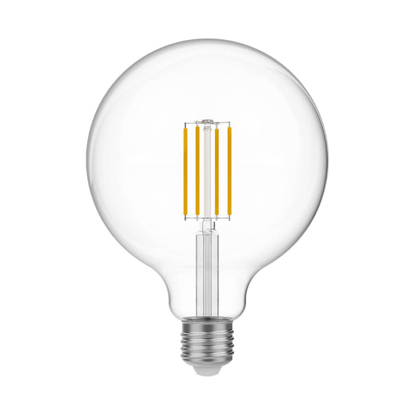 LED žárovka čirá Globe G125 7W 806Lm E27 3500K stmívatelná, průměr 125 mm