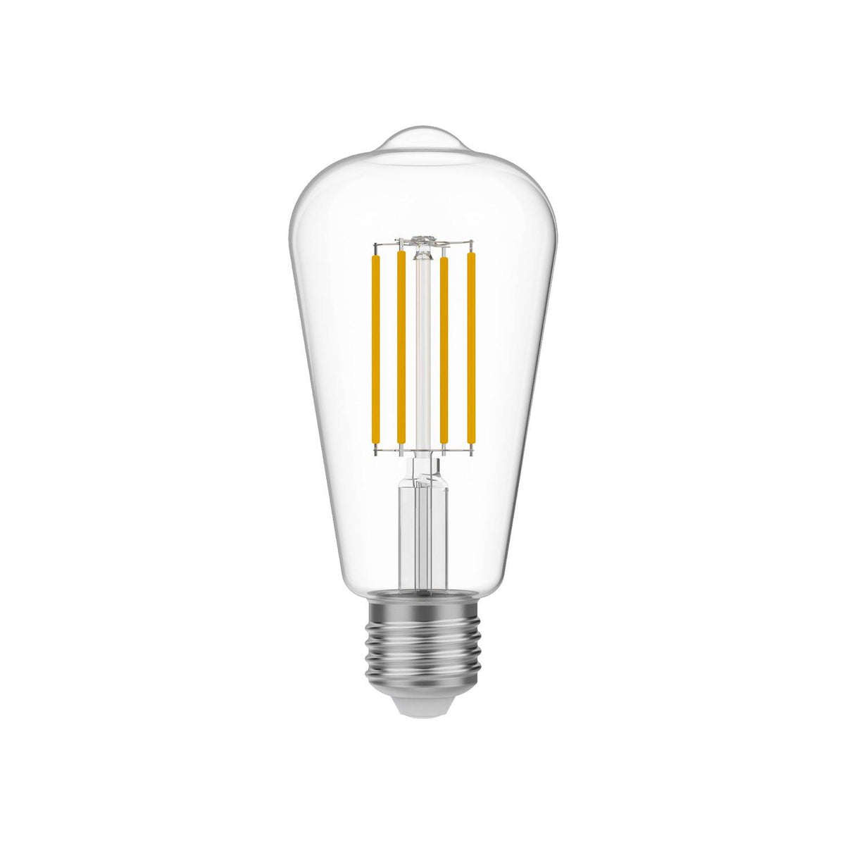 Stmívatelná LED žárovka čirá ST64 7W 806Lm E27 2700K