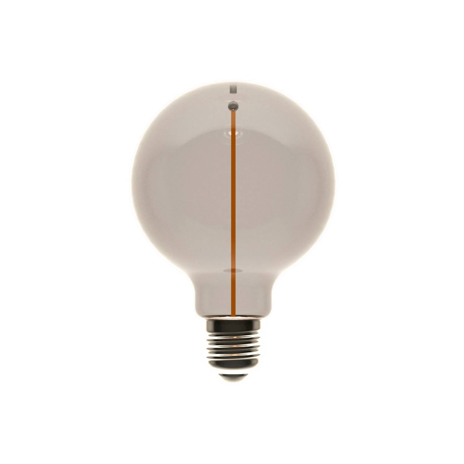 LED dymová žárovka Deco Line Globo G95, 2,2W, 1800K, E27