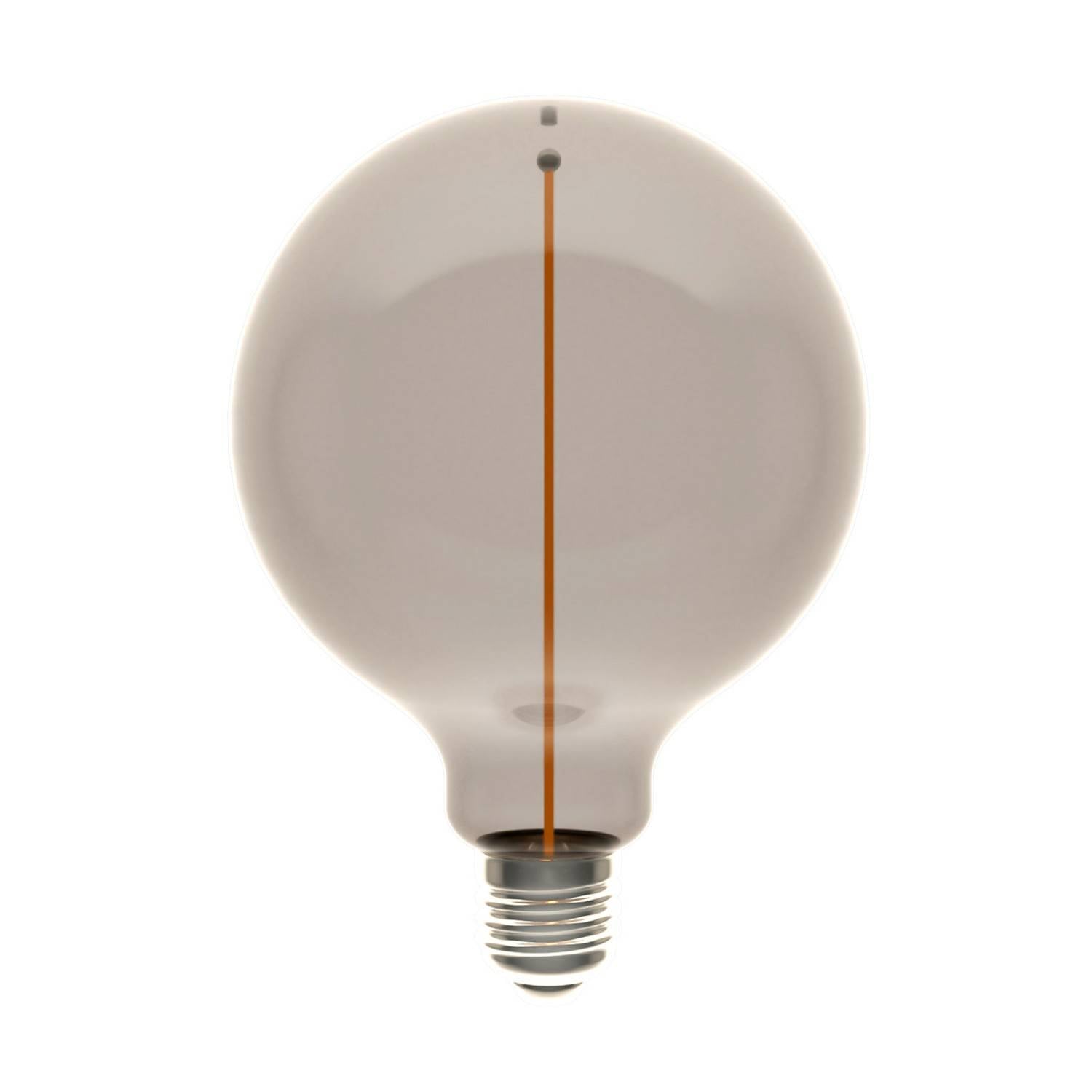 LED dýmová žárovka Deco Line Globo G125, 2,8W, 1800K, E27, průměr 125 mm