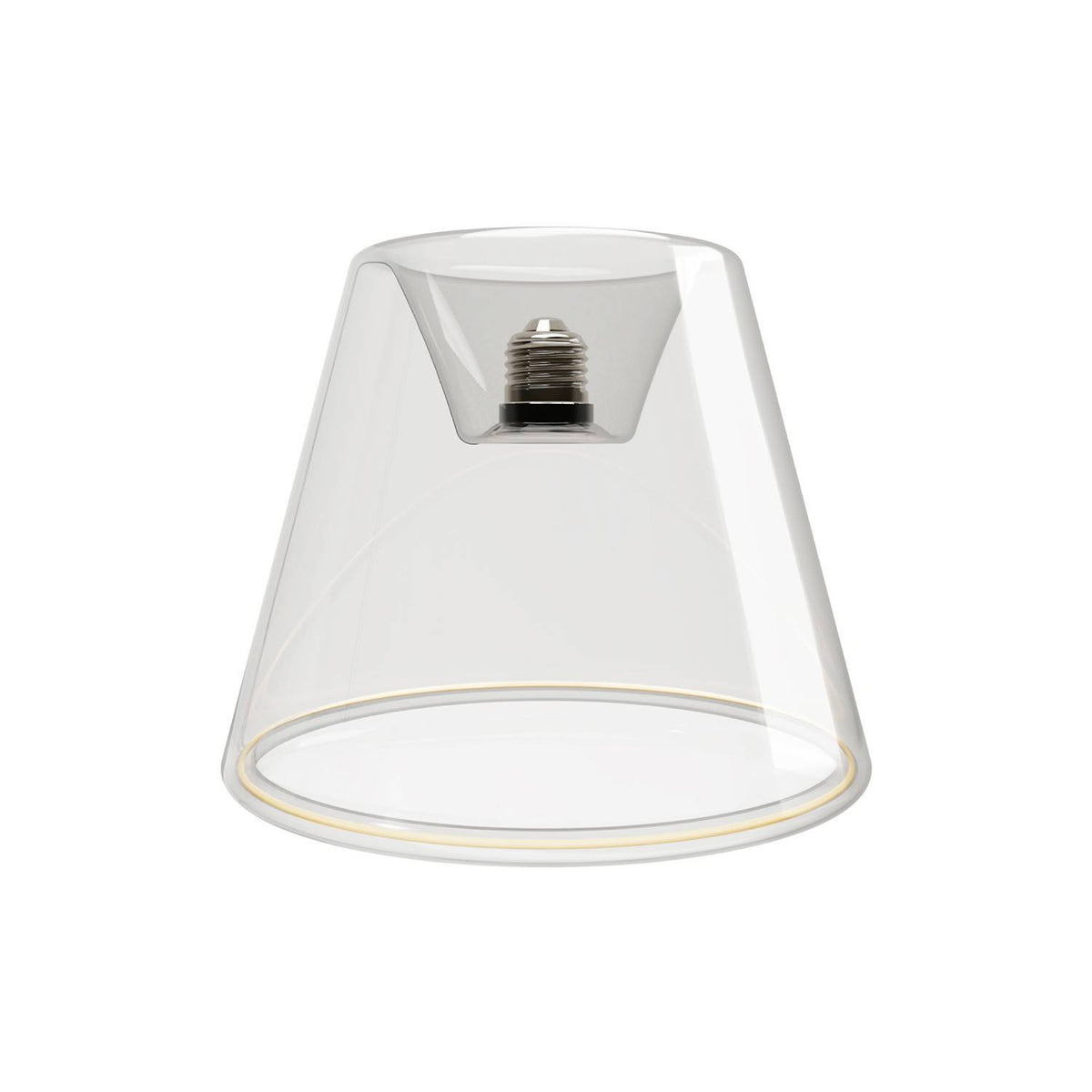 LED kuželová žárovka Ghost Line 6W 500Lm E27 2200K stmívatelná
