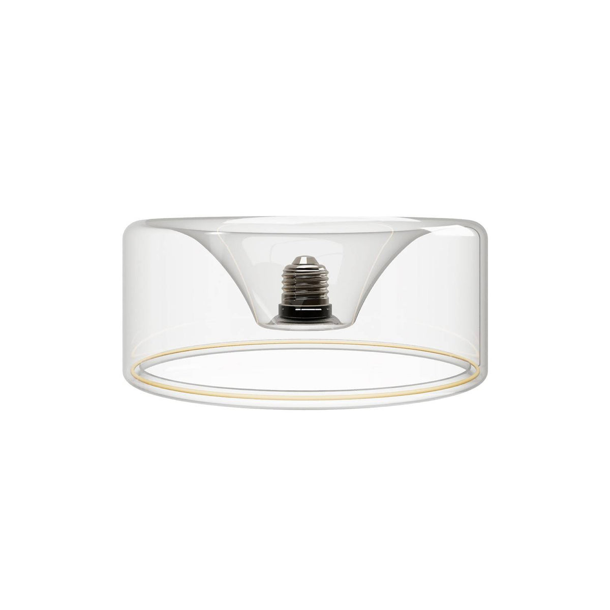 LED žárovka Ghost Line donut 195mm, 6W, 500Lm, stmívatelná E27 2200K
