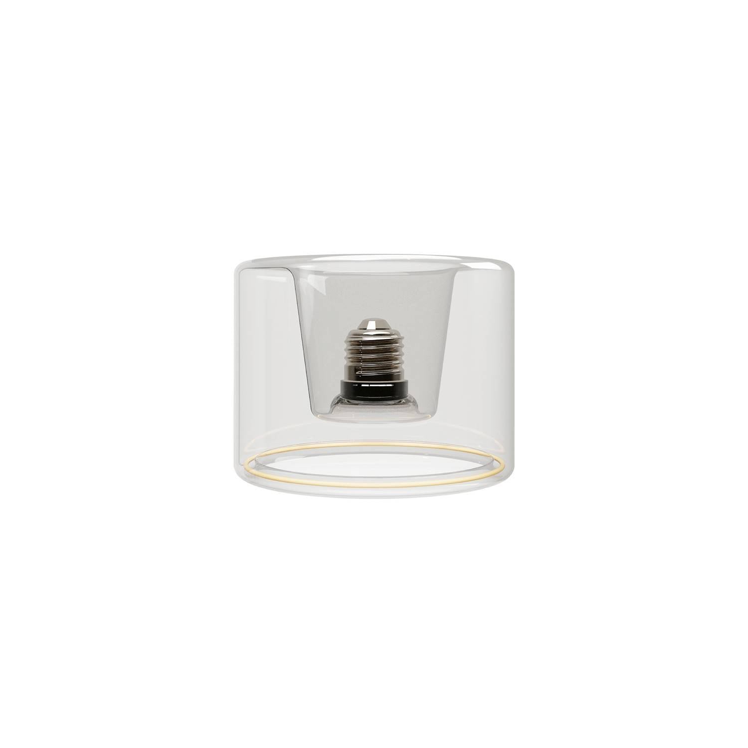 LED žárovka Ghost Line donut 120mm, 6W, 500Lm, 2200K, stmívatelná