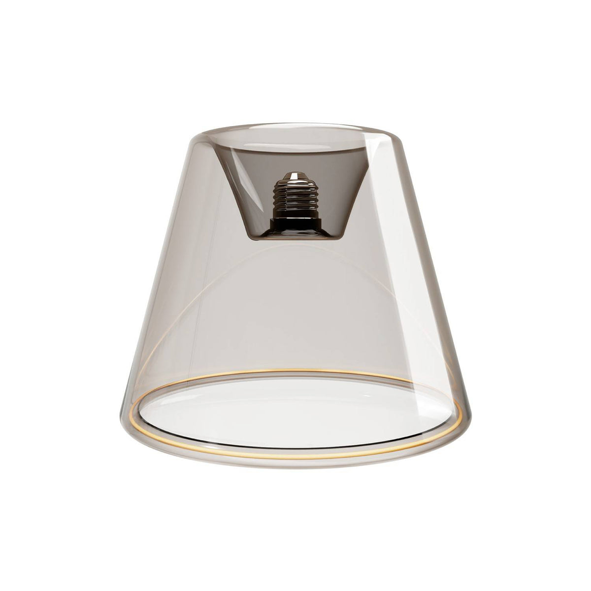 Stmívatelná LED dýmová žárovka Ghost Line kužel 6W 400Lm E27 1900K