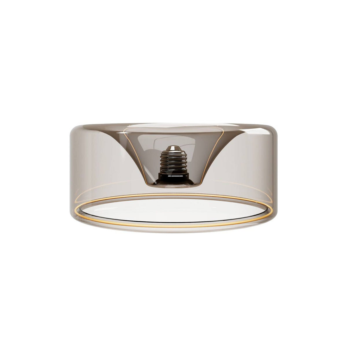 LED dýmová žárovka Donut E27 195 mm, 6W, 1900K, stmívatelná