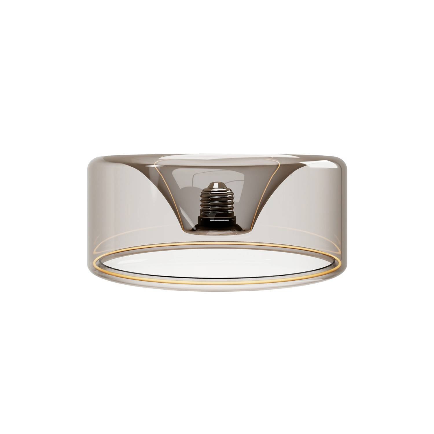 LED dýmová žárovka Donut E27 195 mm, 6W, 1900K, stmívatelná